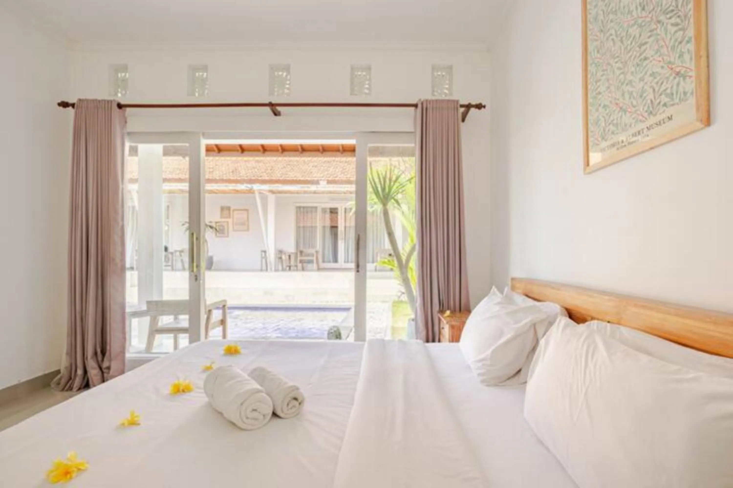 View (from property/room), Bed in Idyll House