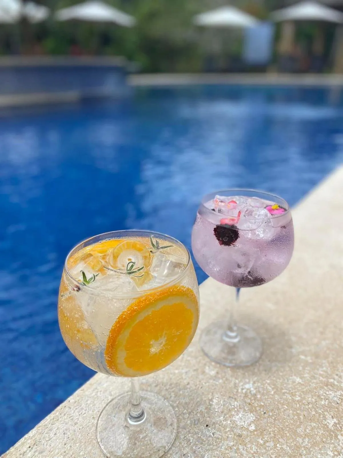 Pool view in Hotel Delfin Playa Bejuco