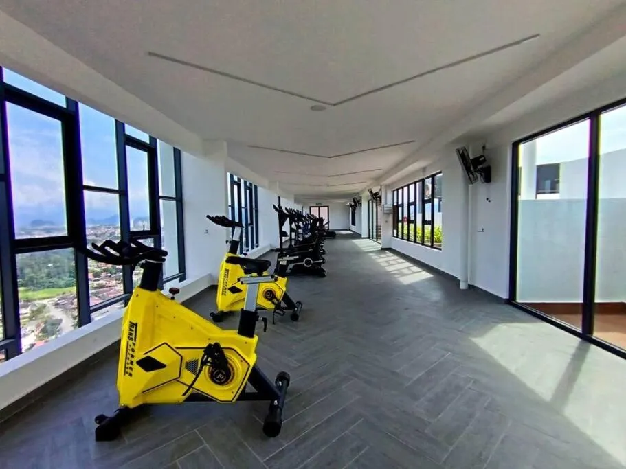 Fitness centre/facilities in The Horizon Ipoh Dual L13 by Grab A Stay