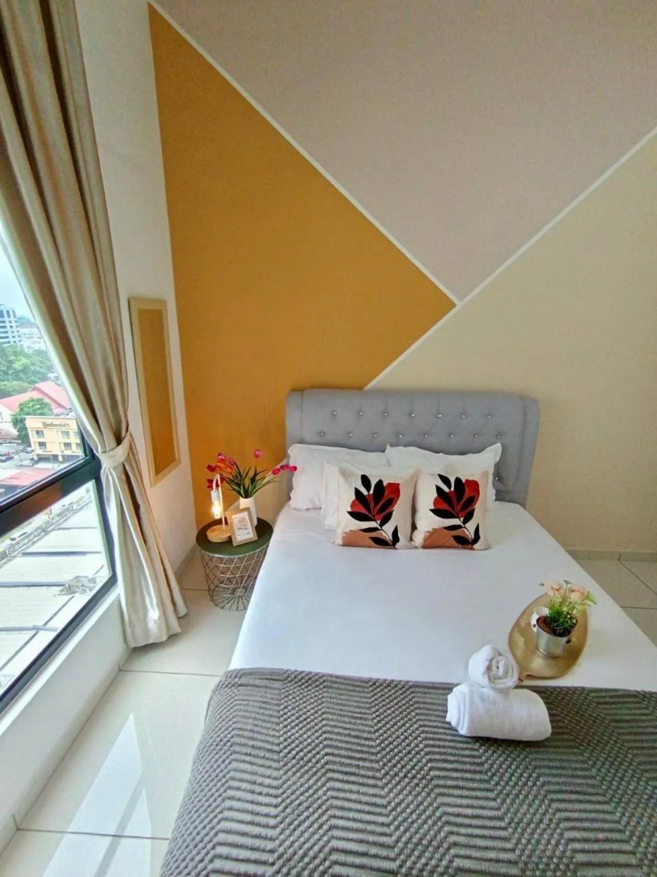 Bed in The Horizon Ipoh Dual L13 by Grab A Stay