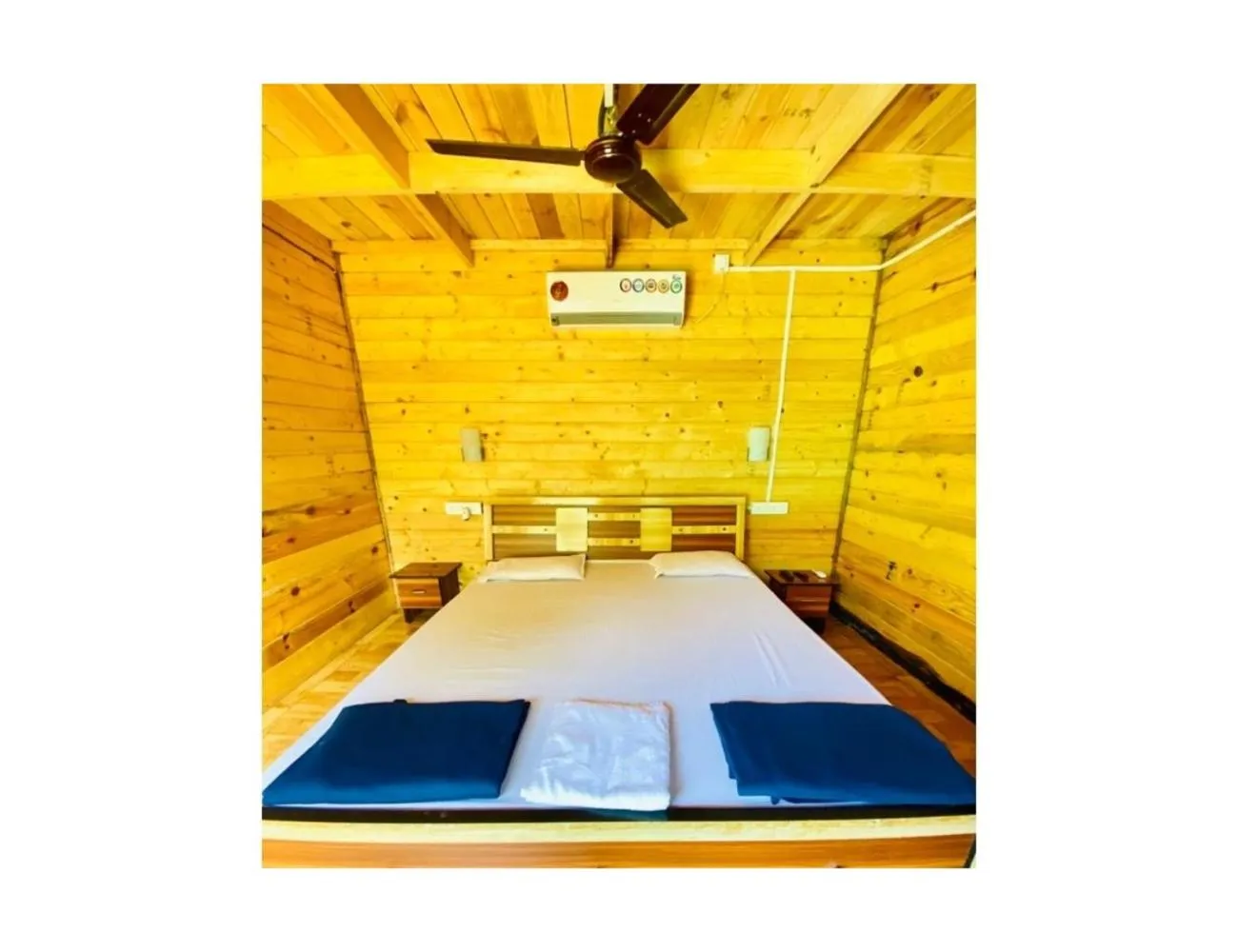 Bed in Mermaid Resort, Arambol, Goa