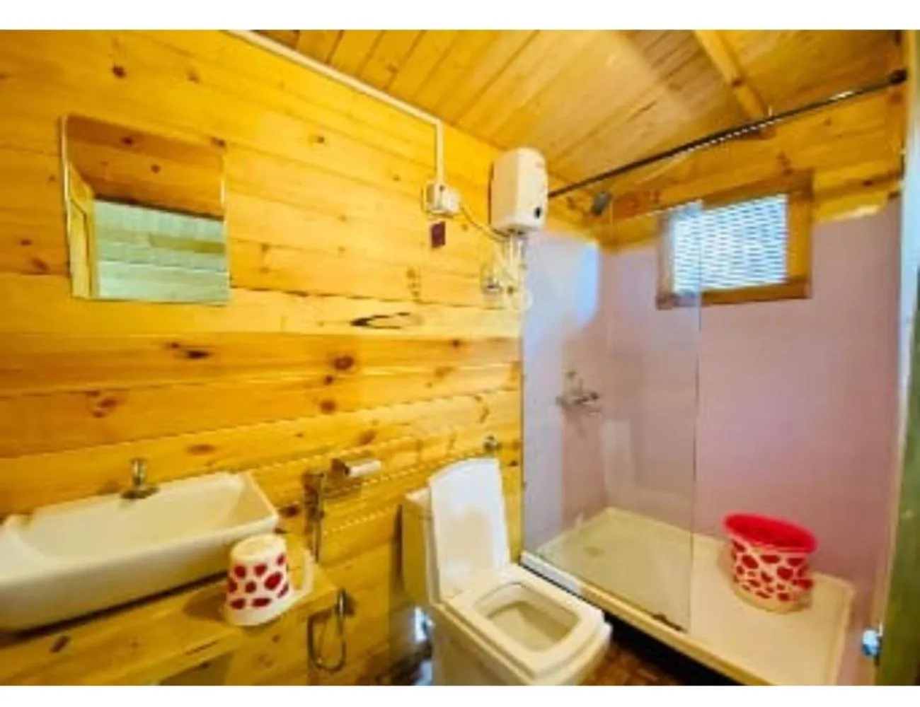 Bathroom in Mermaid Resort, Arambol, Goa