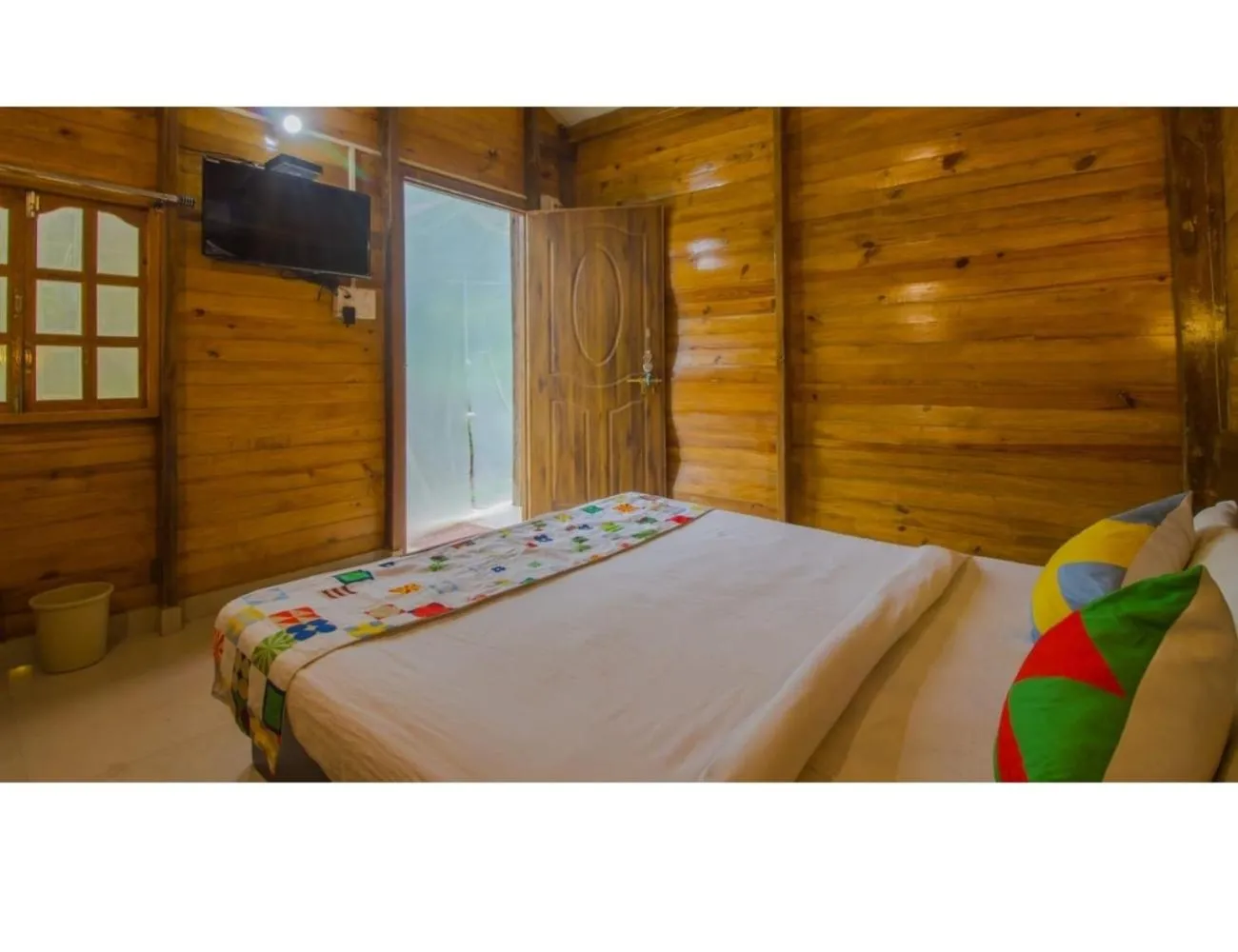 Bedroom, Bed in Mermaid Resort, Arambol, Goa