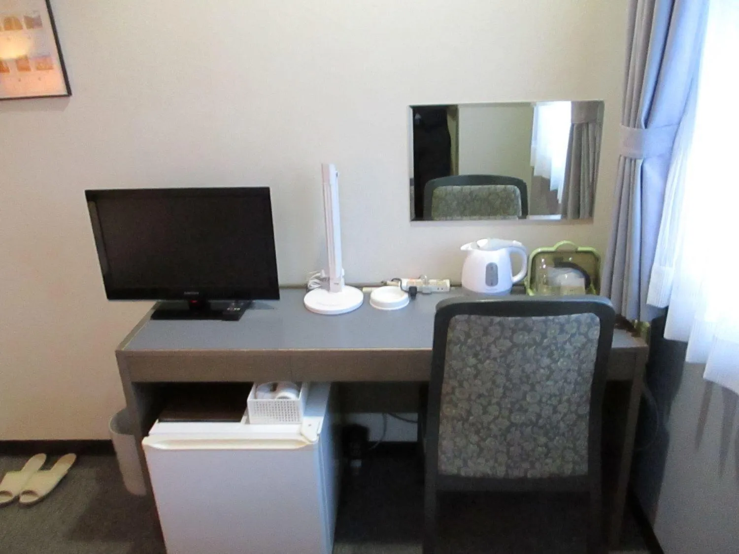 Quiet street view in Hotel Heart Inn