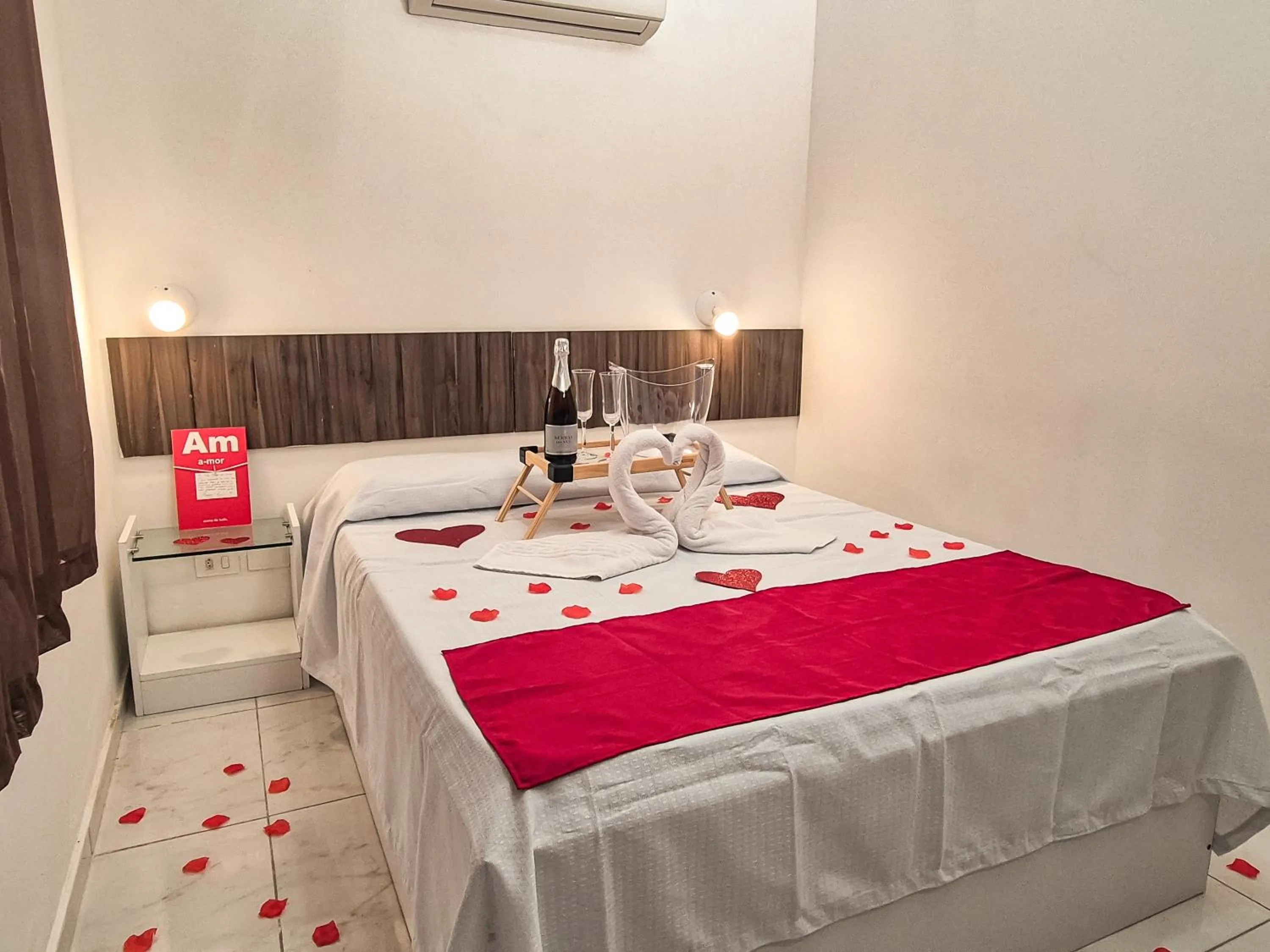 Bed in Pousada Cheiro do Mar