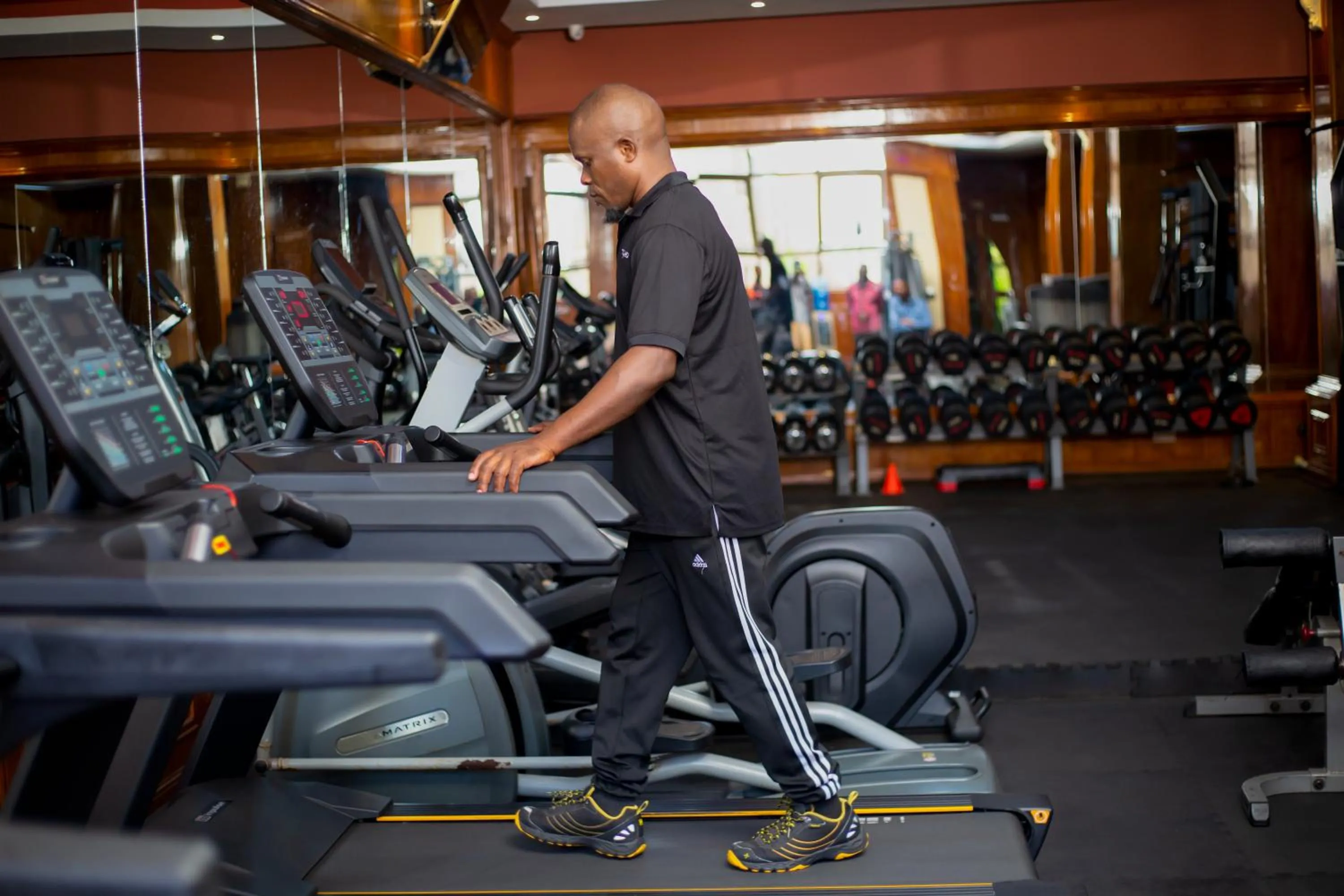 People in The Tick Hotel