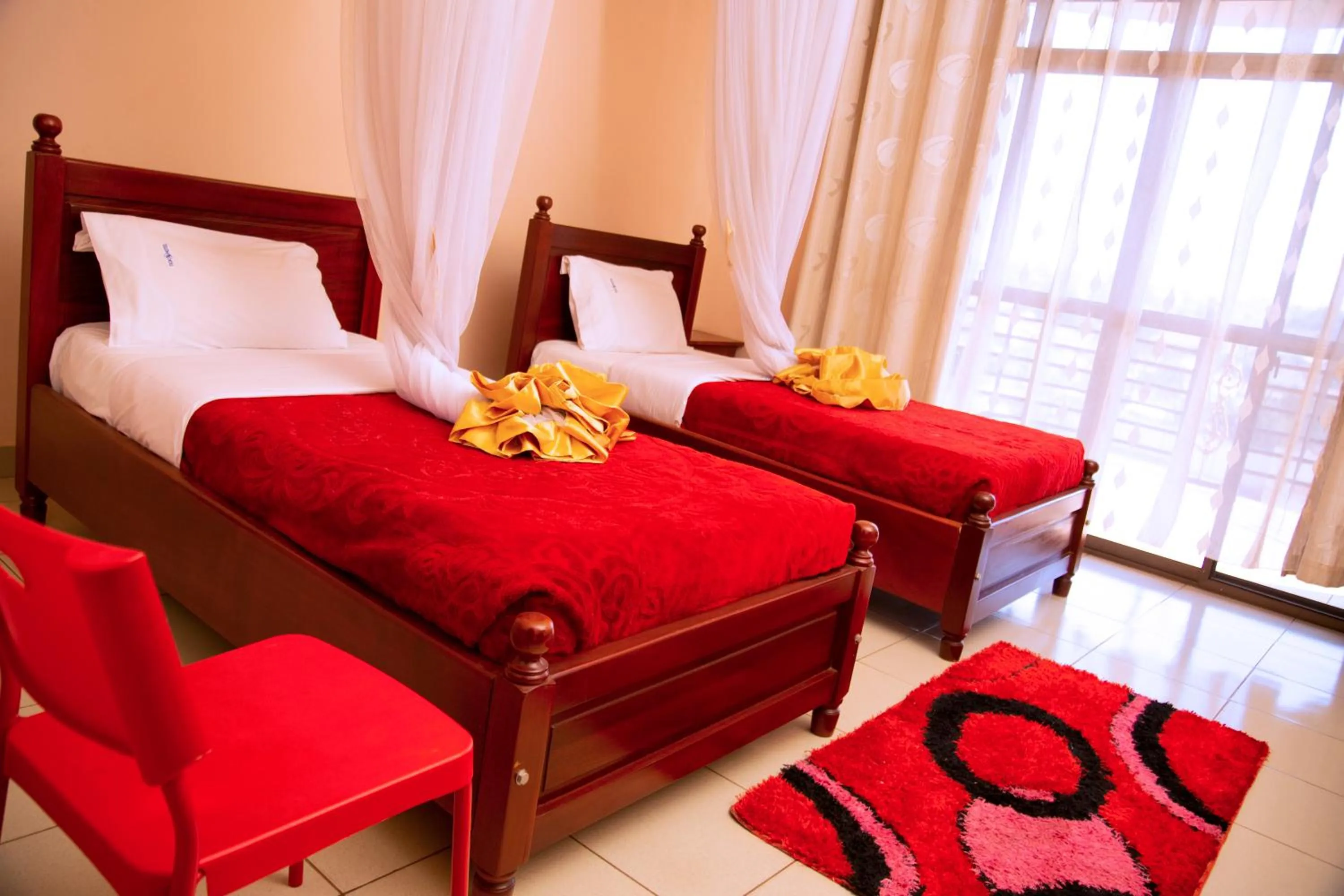 Bed in The Tick Hotel