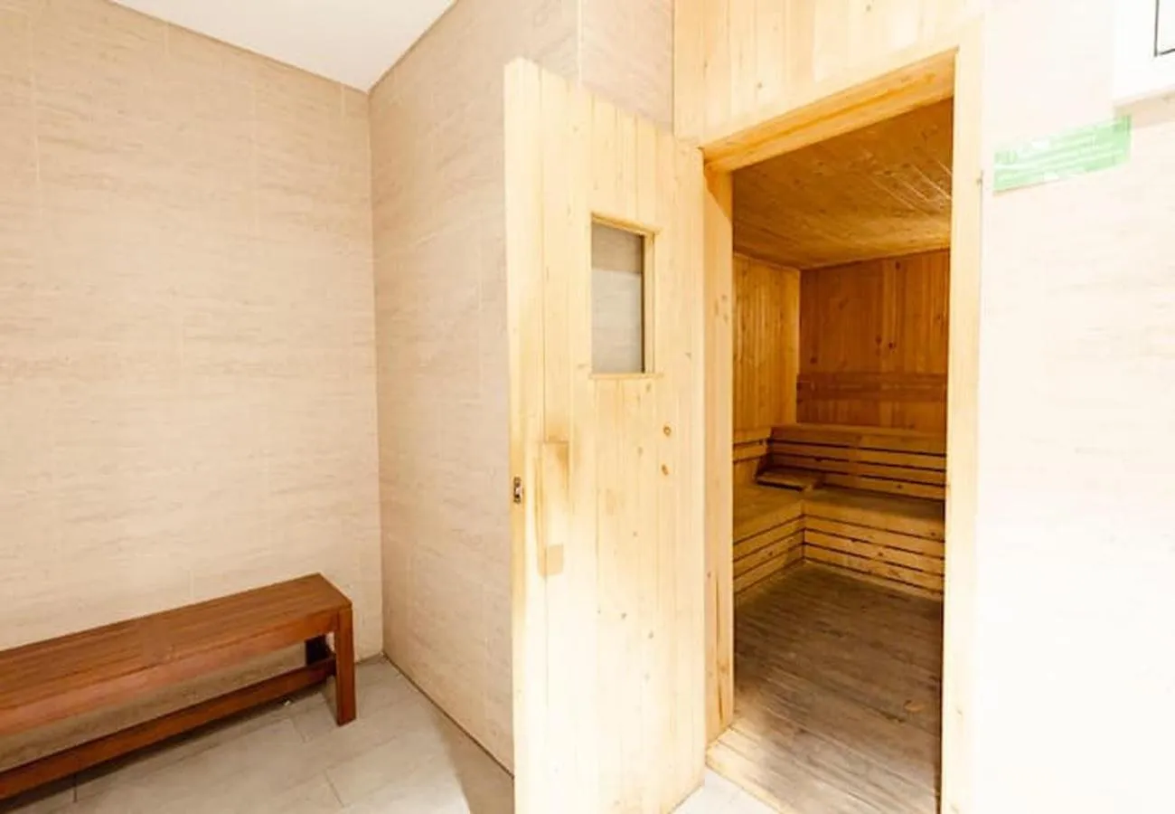 Sauna in Comfort and Luxury Private Room at Goldcoast PIK