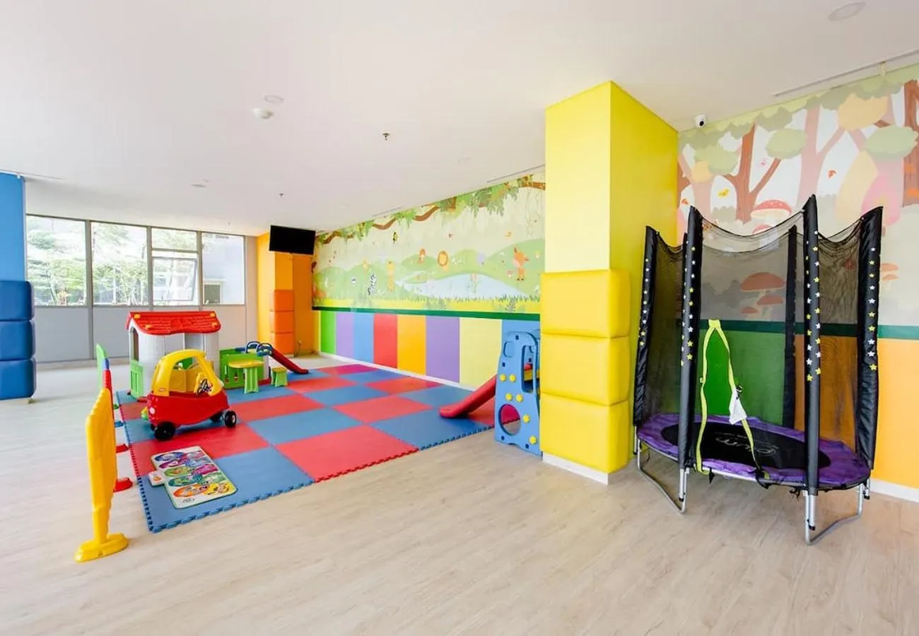 Children play ground in Comfort and Luxury Private Room at Goldcoast PIK