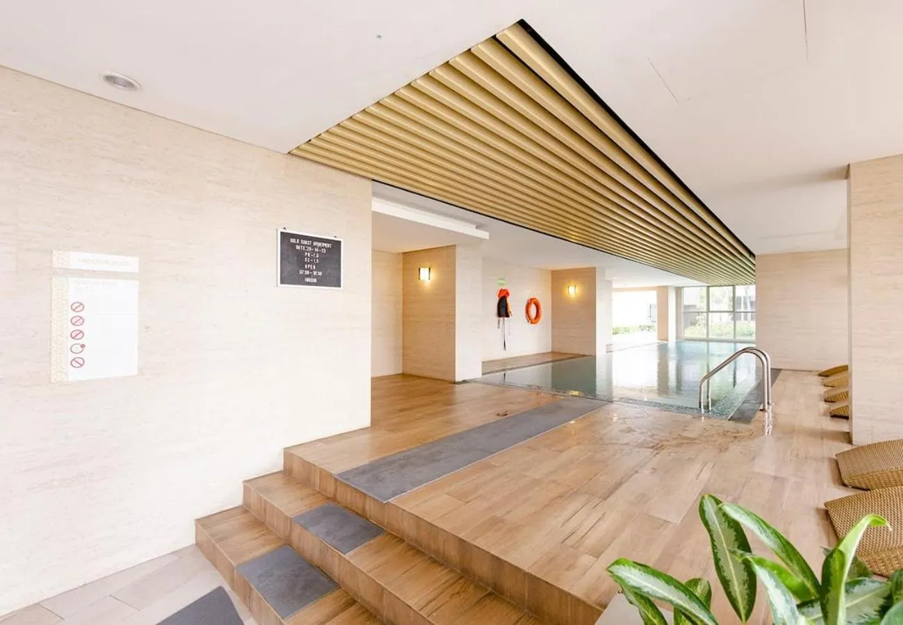 Swimming pool in Comfort and Luxury Private Room at Goldcoast PIK