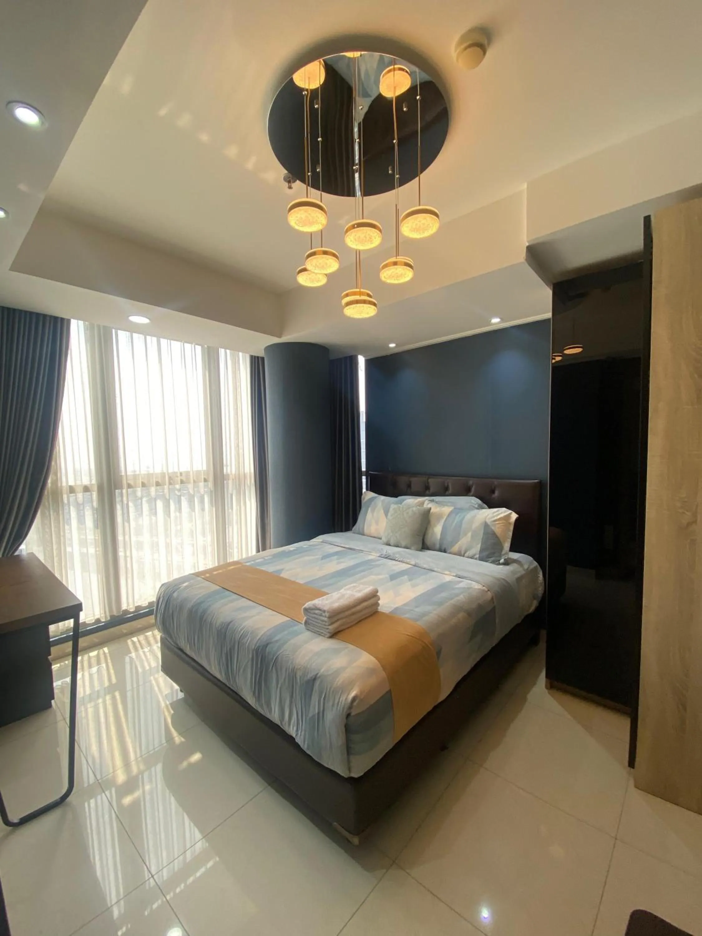 Bedroom, Bed in Comfort and Luxury Private Room at Goldcoast PIK