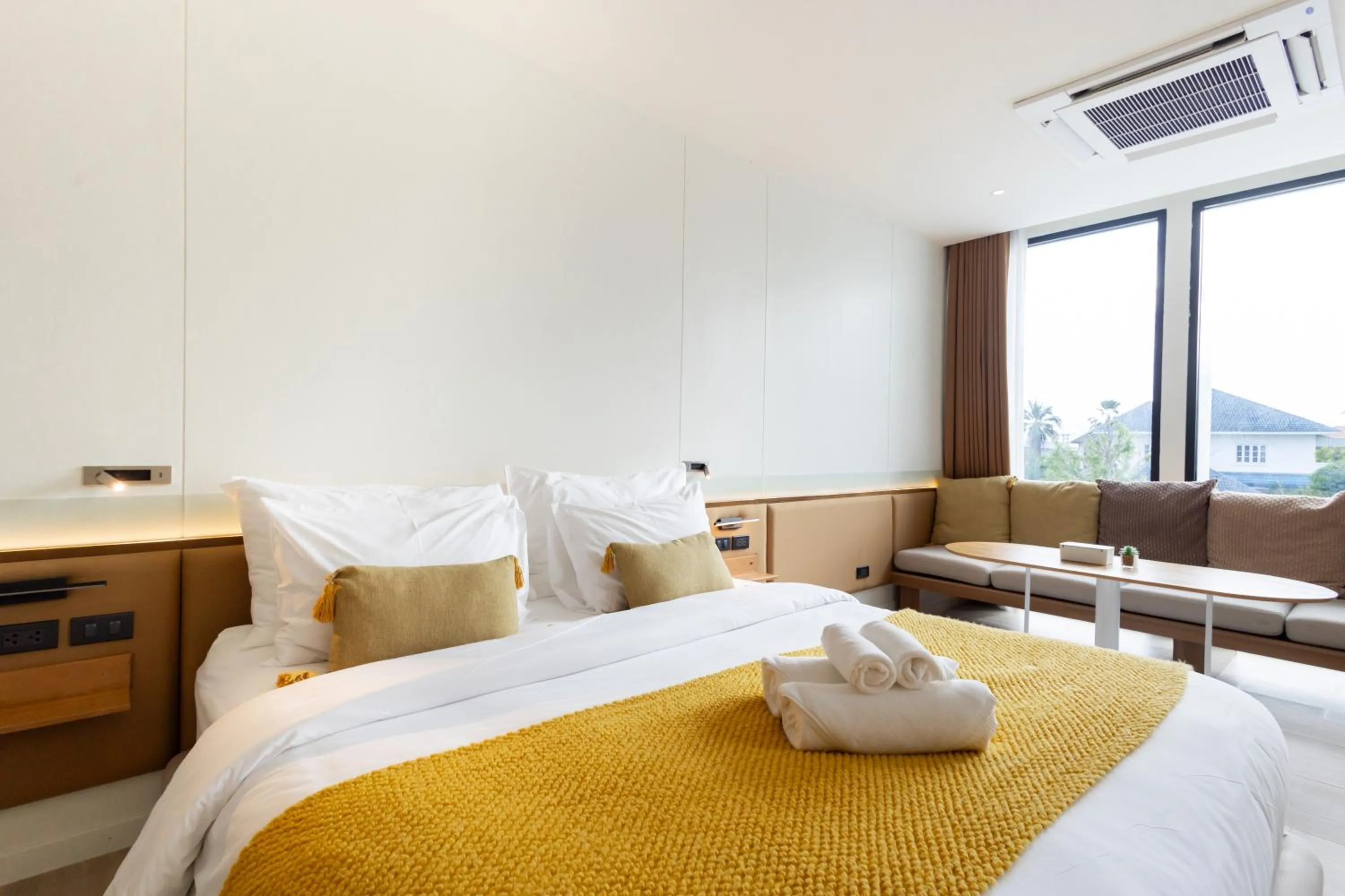 Bed in GOOD Nakhonsawan Hotel