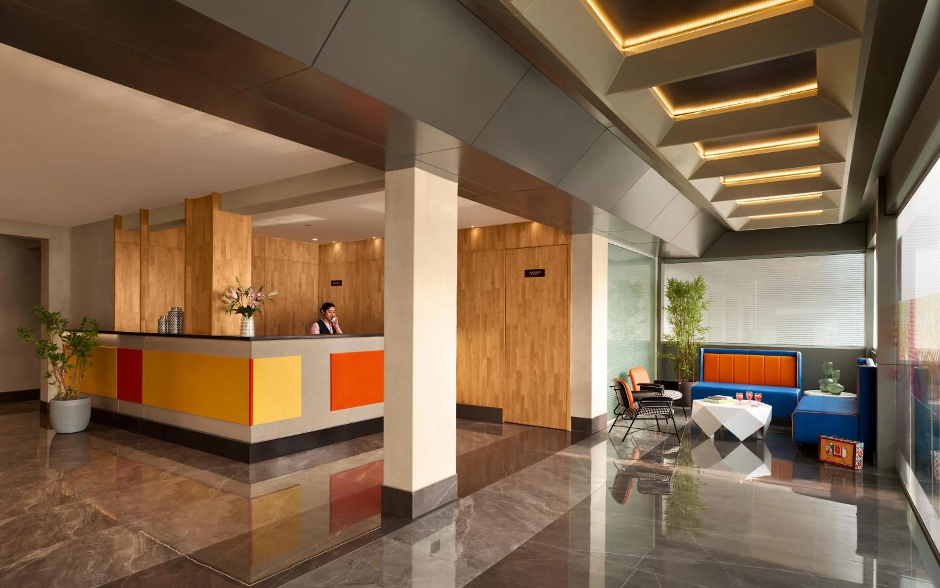 Lobby or reception in Ginger Ahmedabad Changodar