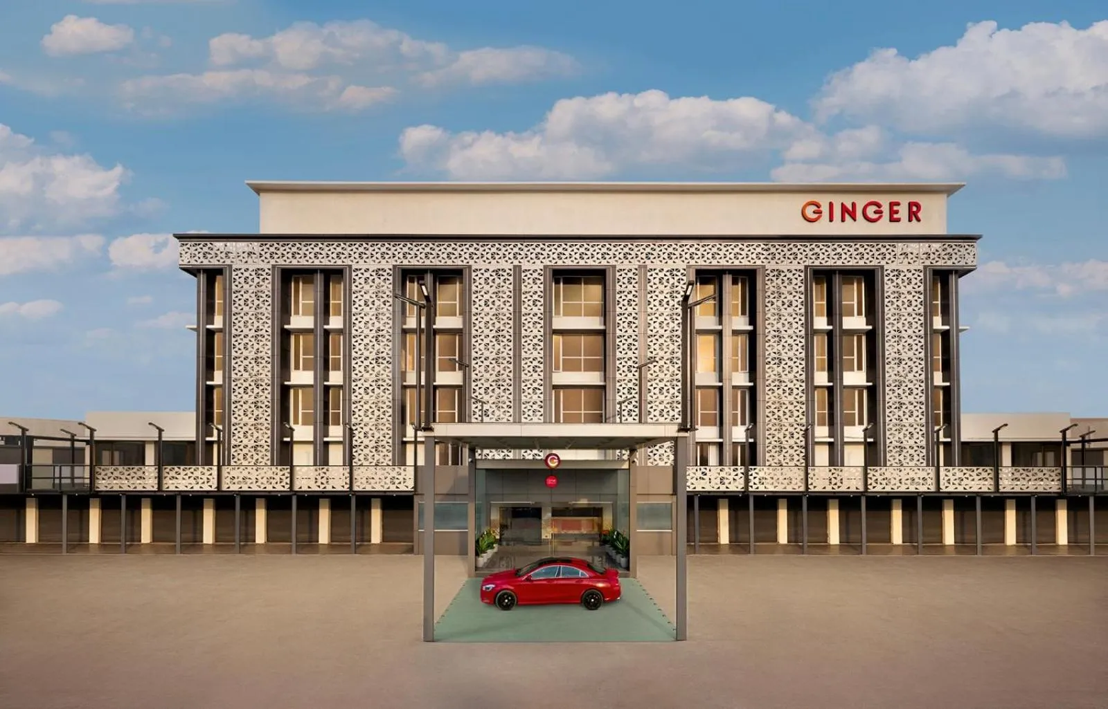 Property building in Ginger Ahmedabad Changodar