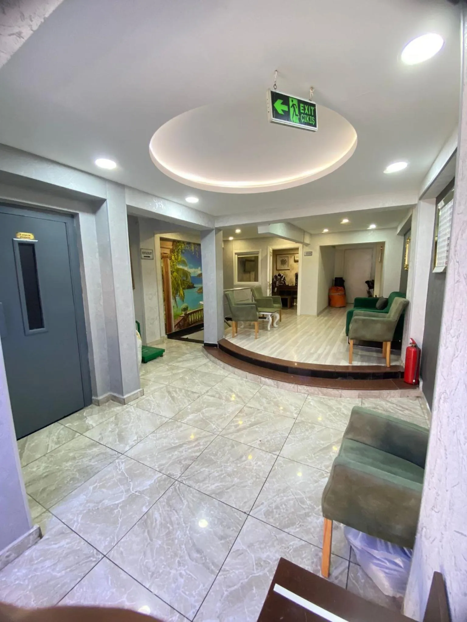 Lobby or reception in Abam Hotel