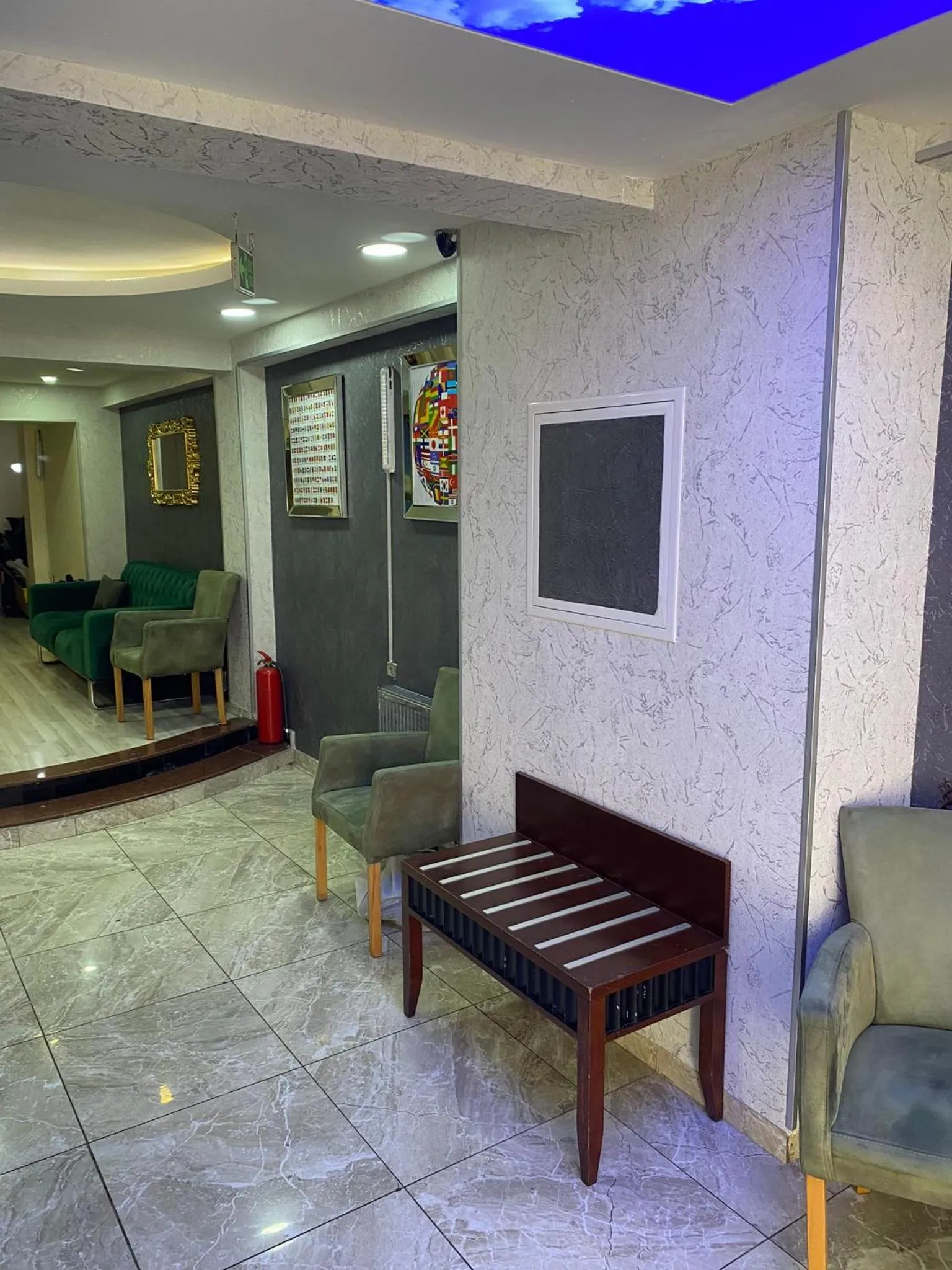 Lobby or reception in Abam Hotel