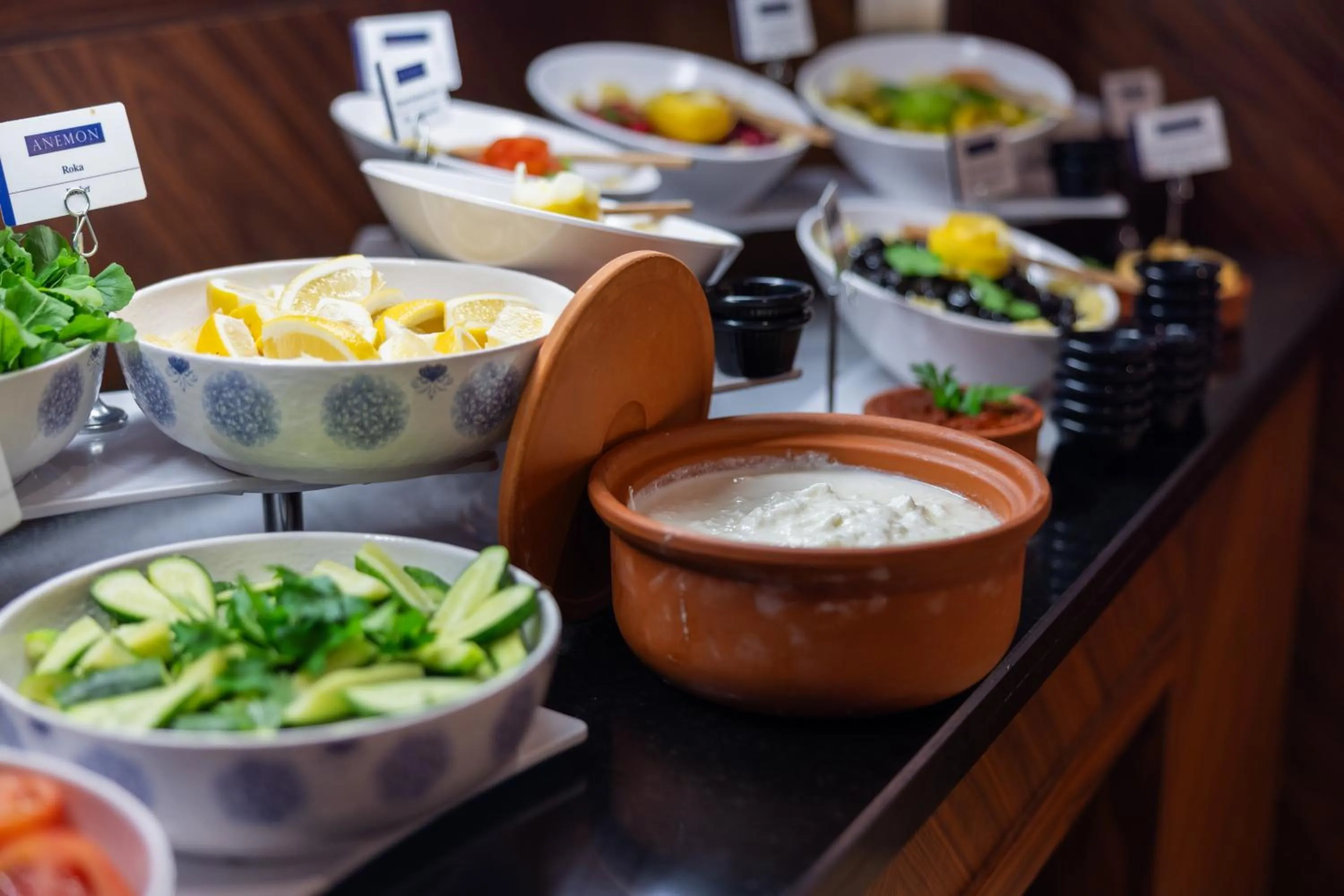 Buffet breakfast in Anemon Bursa Otel