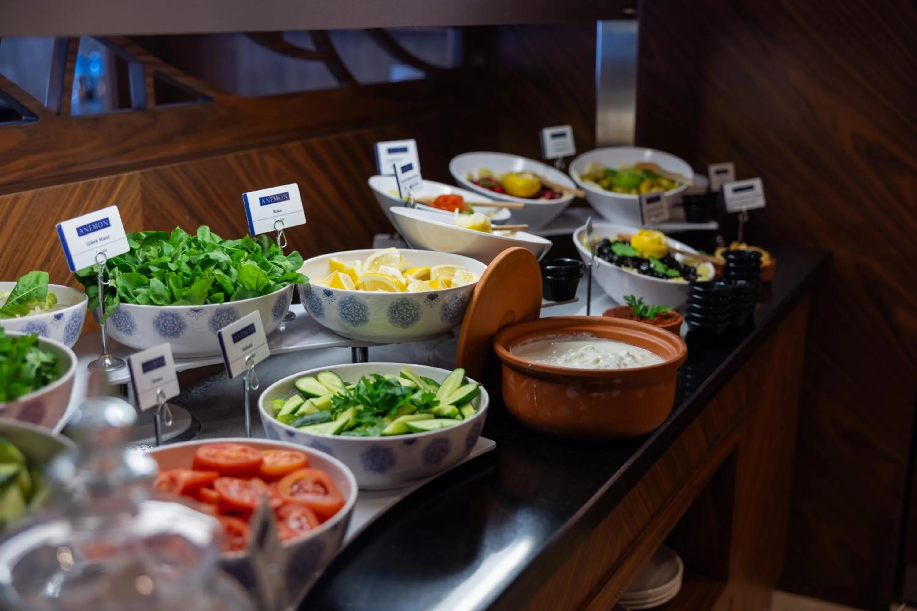 Buffet breakfast in Anemon Bursa Otel