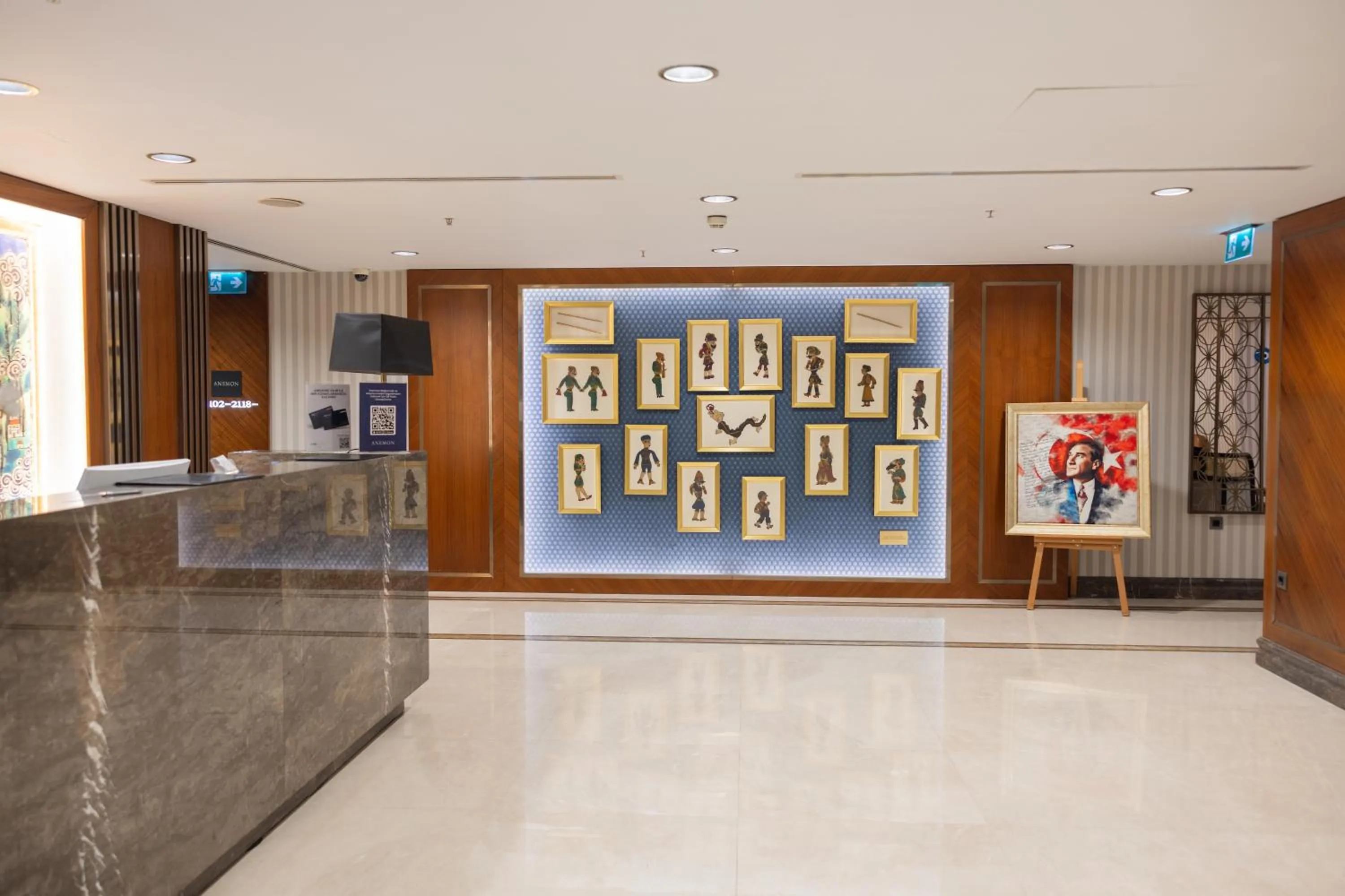 Lobby or reception in Anemon Bursa Otel