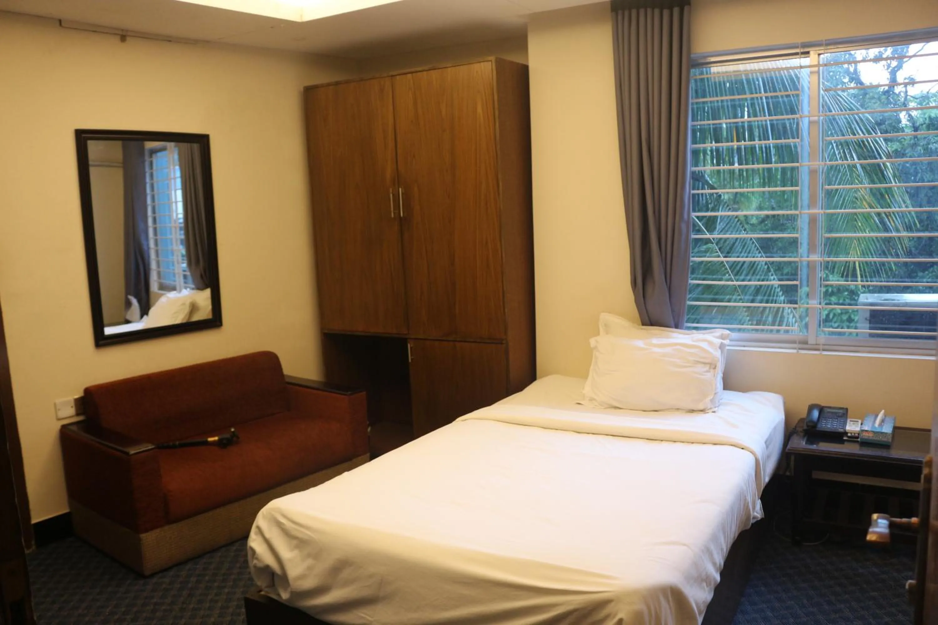 Bed in New Hotel Grand View