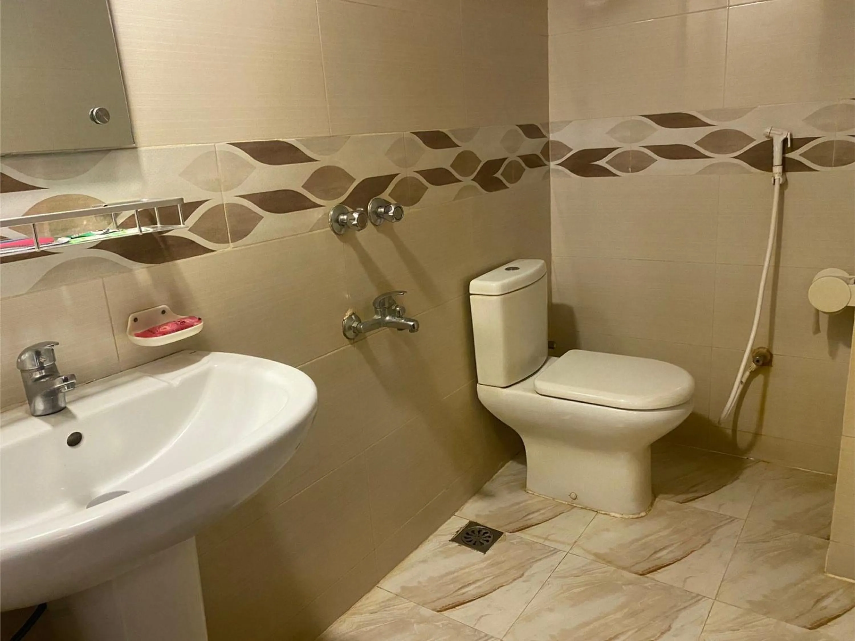 Shower in New Hotel Grand View