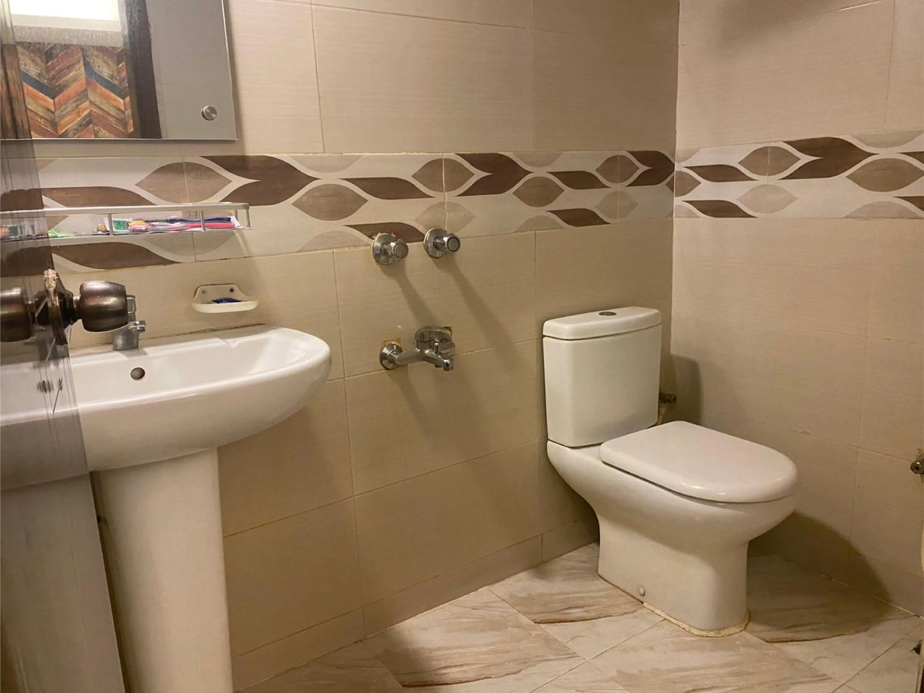 Shower in New Hotel Grand View