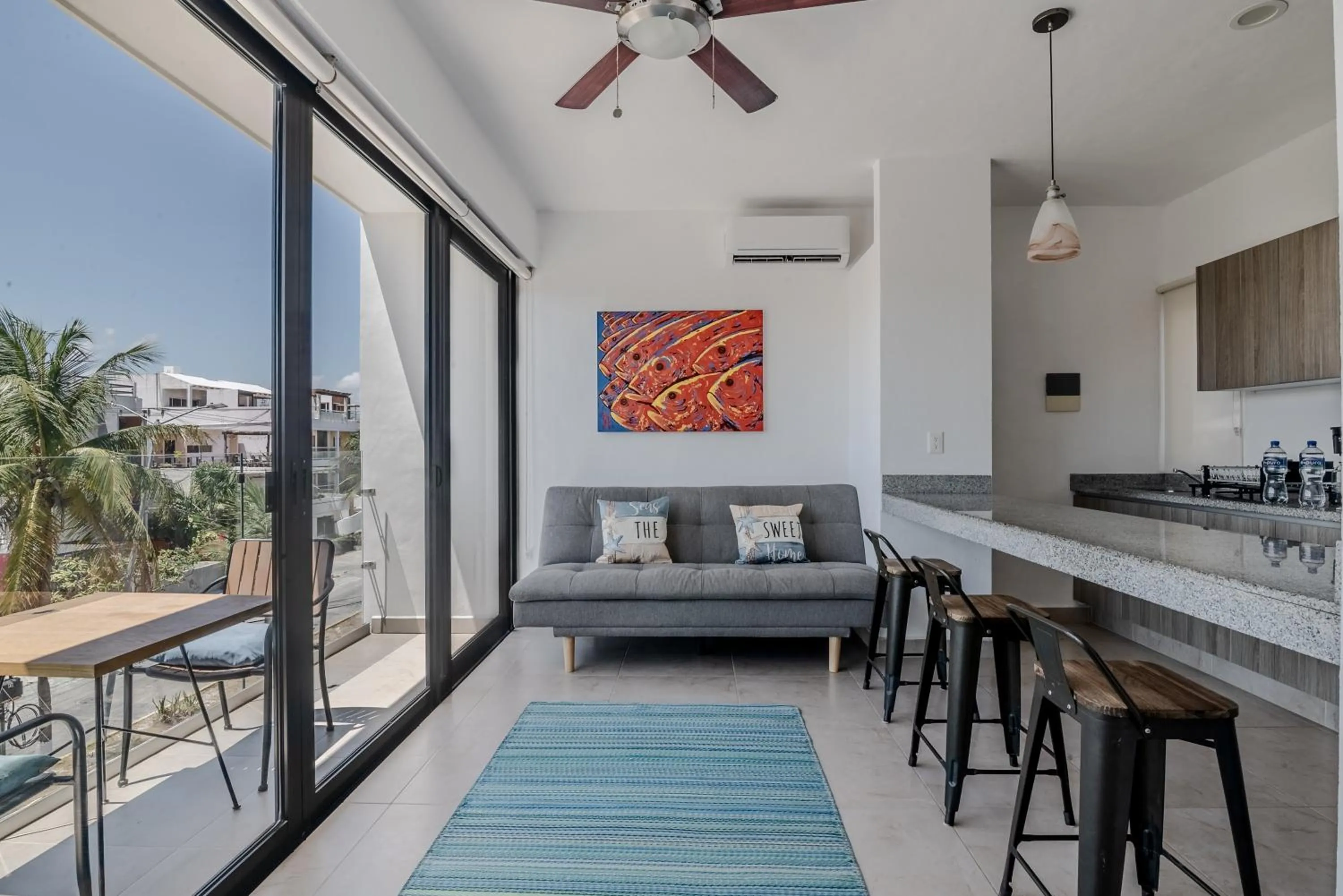 Balcony/Terrace in Vela's Condos Ocean Front