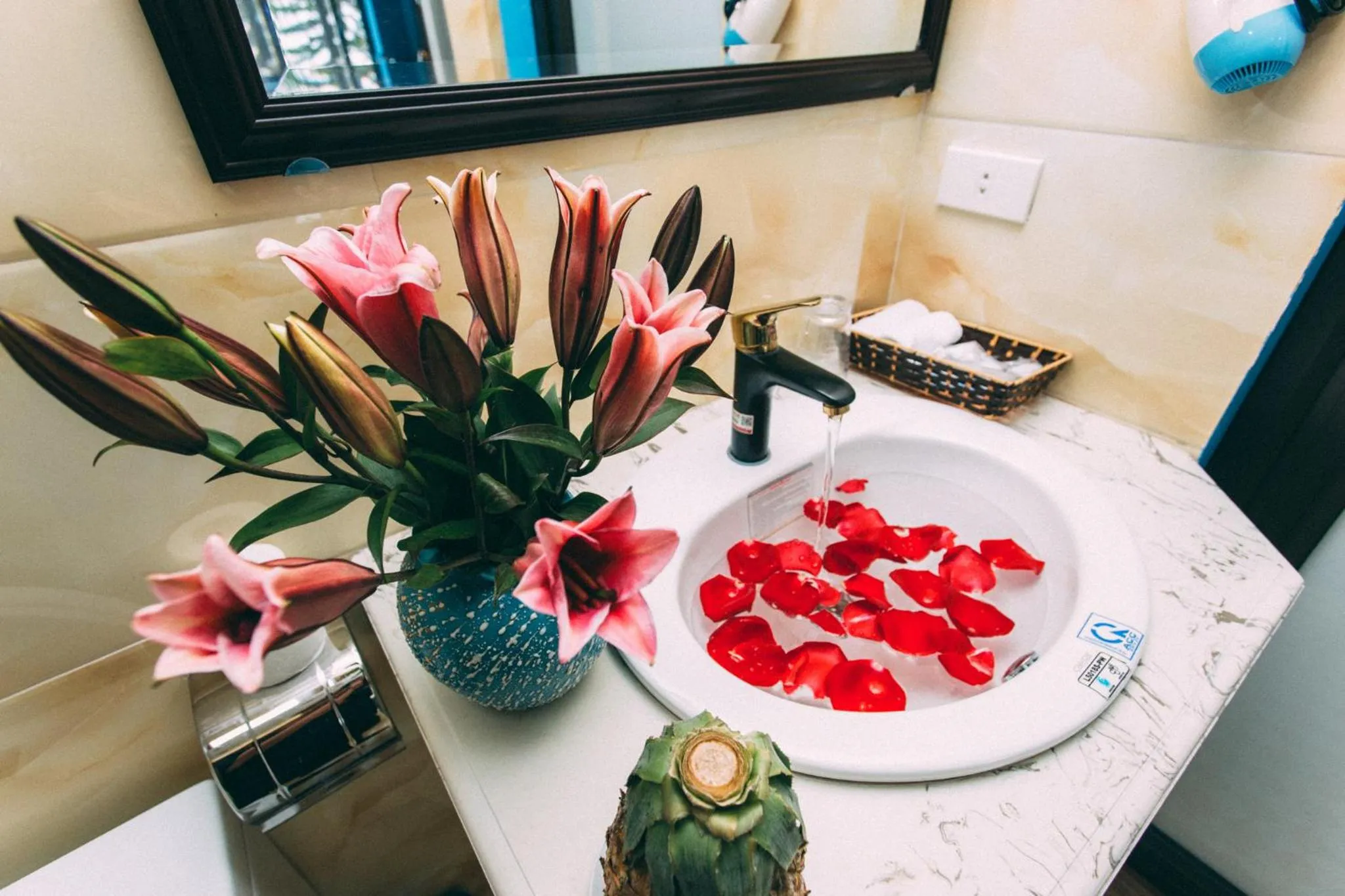 Toilet in Sapa Nature View Hotel