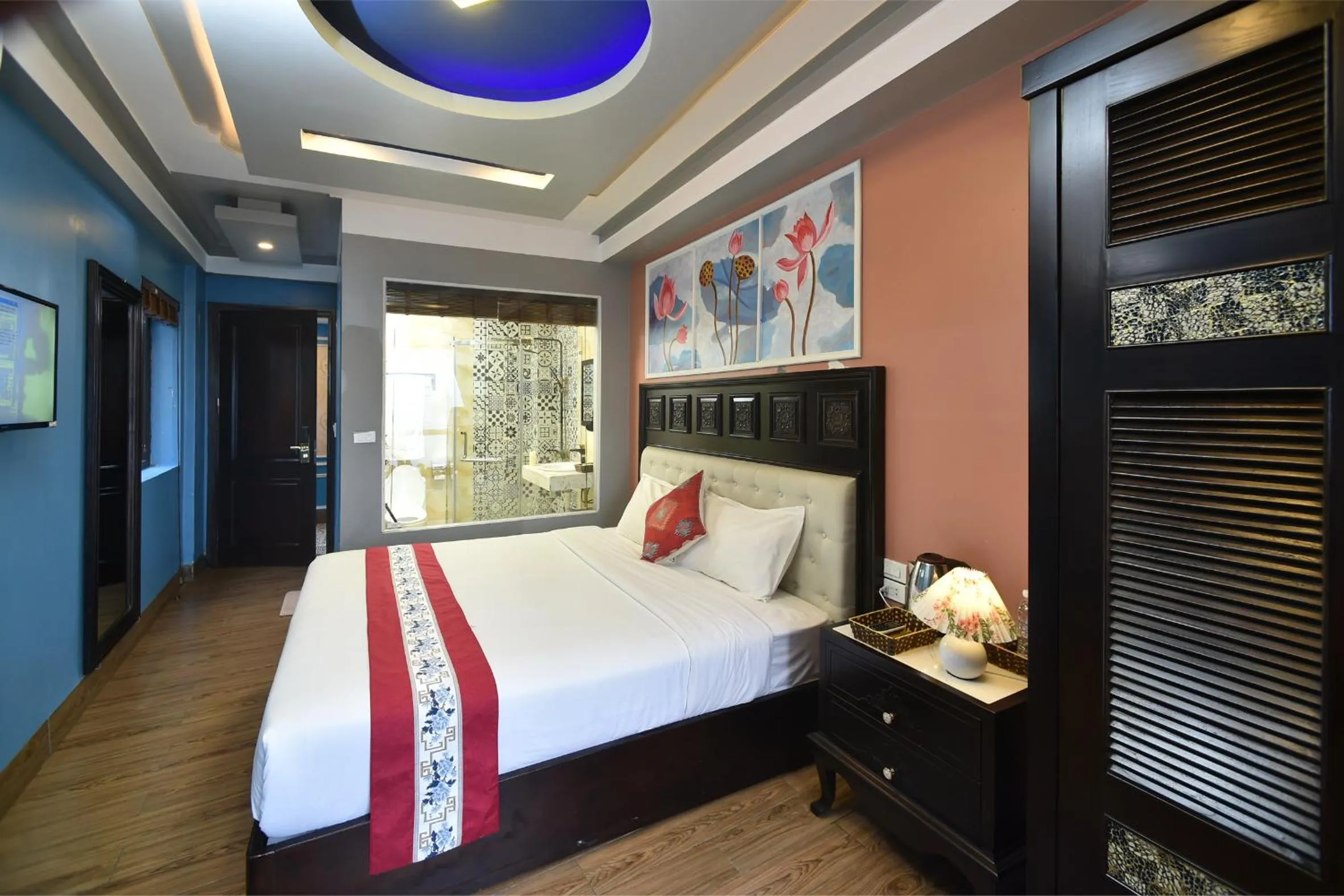 Bed in Sapa Nature View Hotel