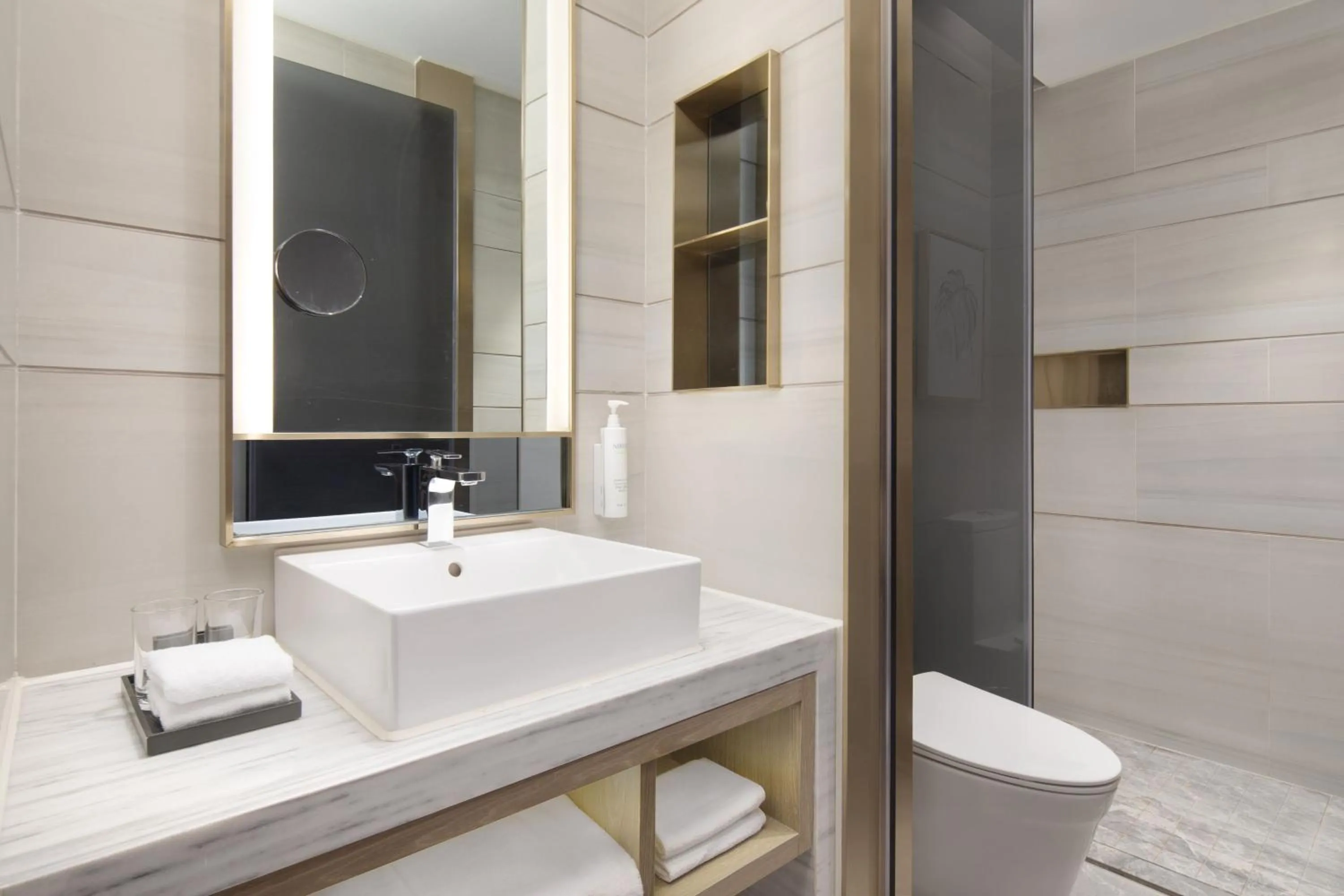 Bathroom in Fairfield by Marriott Beijing Olympic Sports Center