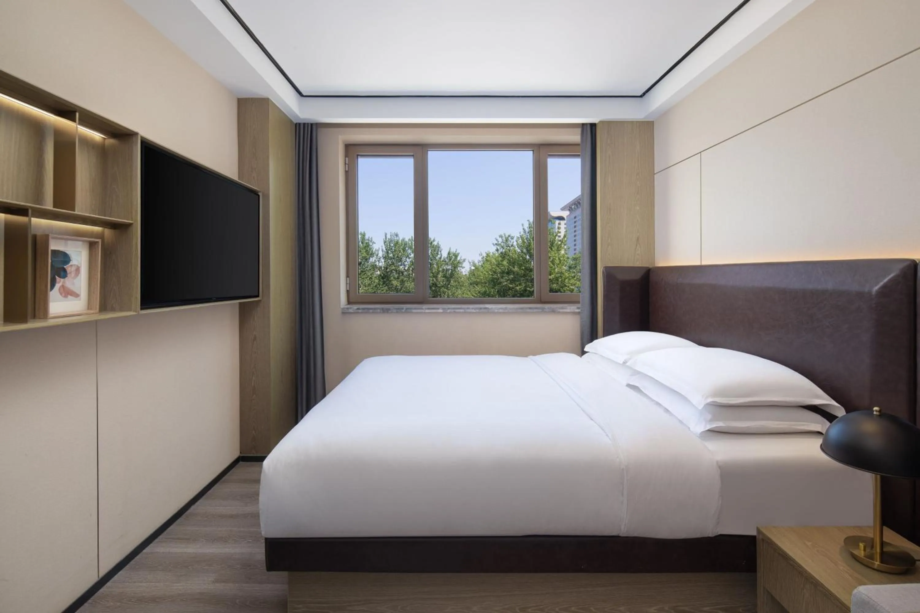 Photo of the whole room, Bed in Fairfield by Marriott Beijing Olympic Sports Center