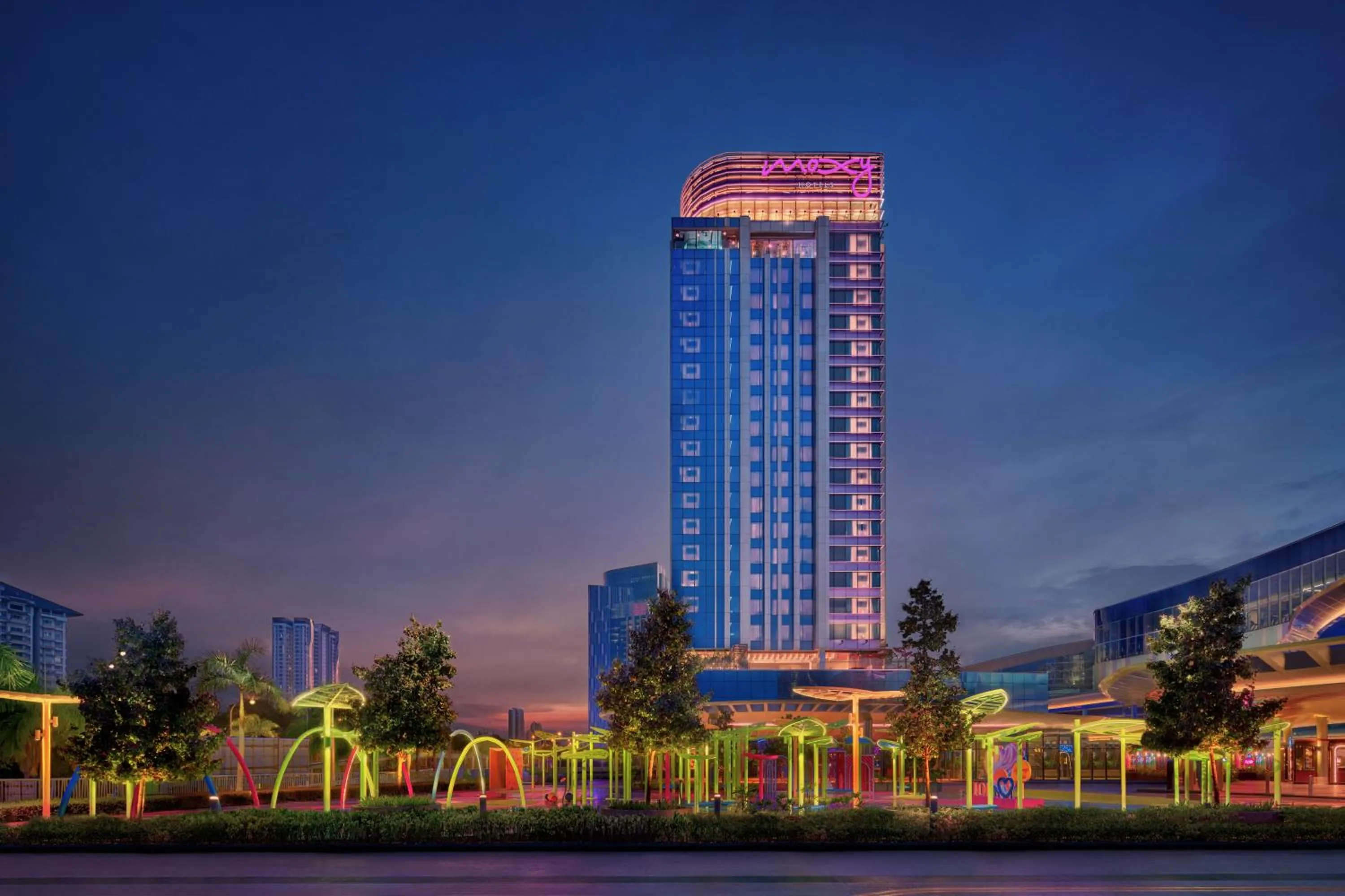 Property building in Moxy Putrajaya