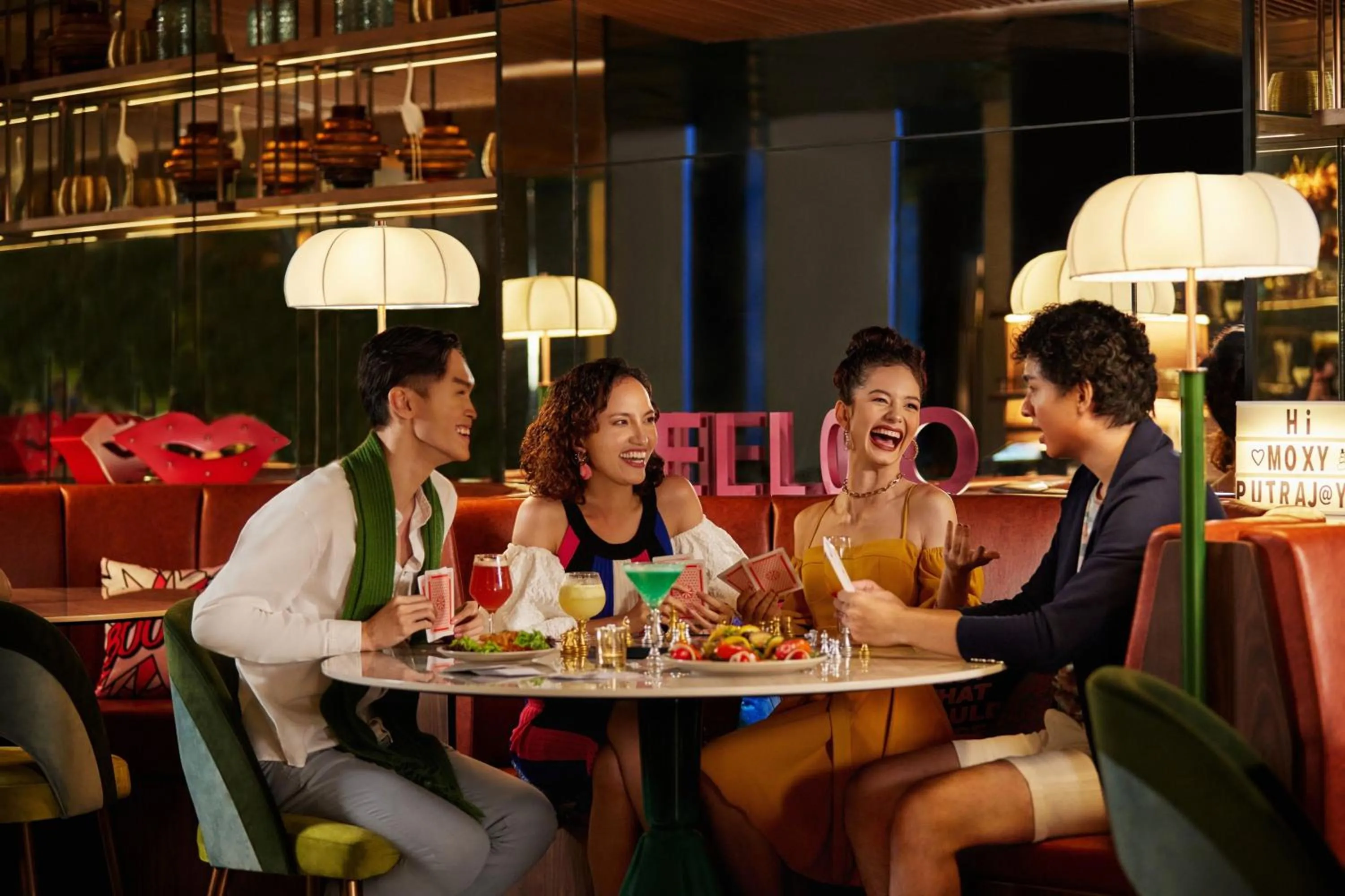 Lounge or bar in Moxy Putrajaya