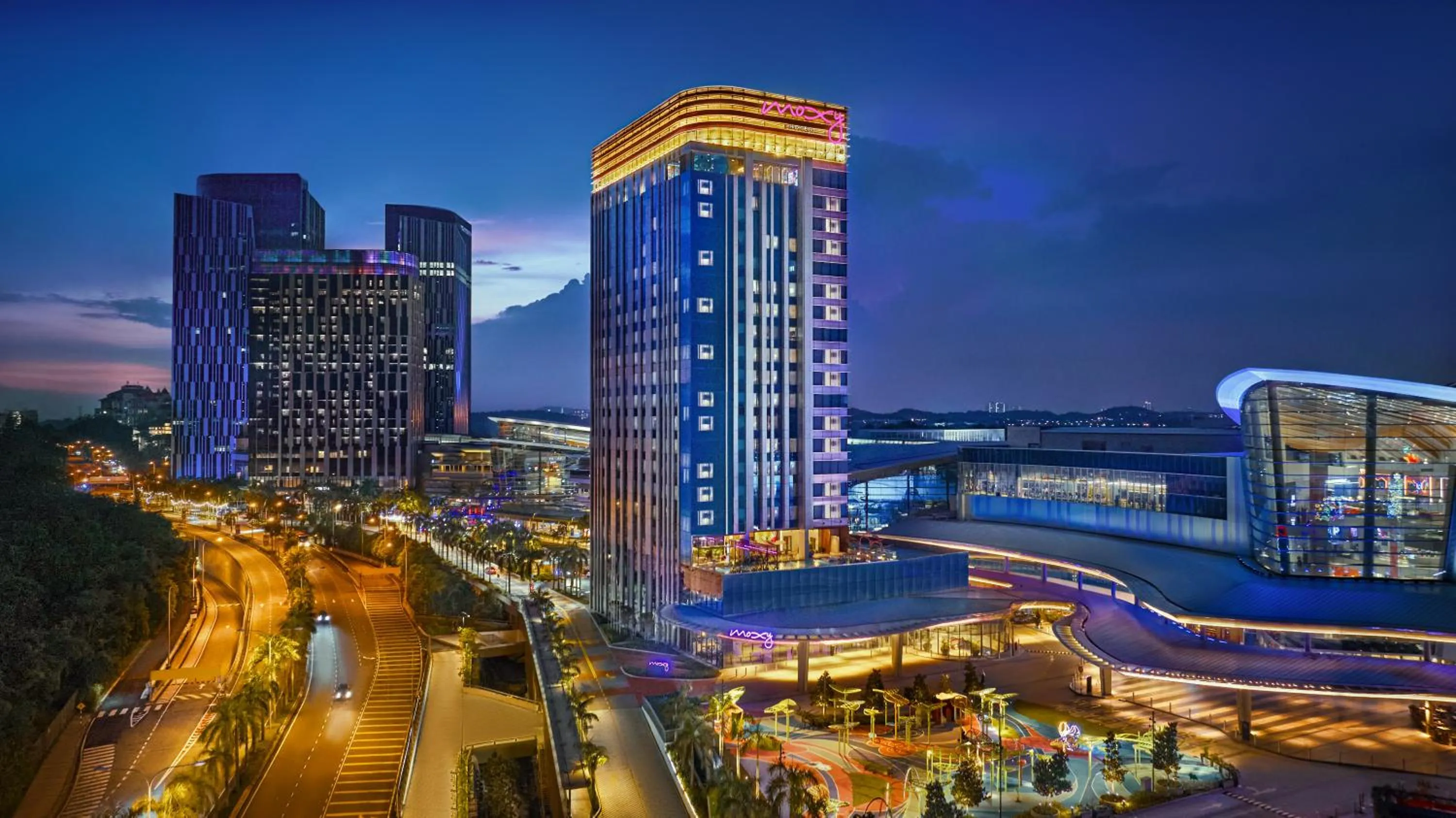 Property building in Moxy Putrajaya