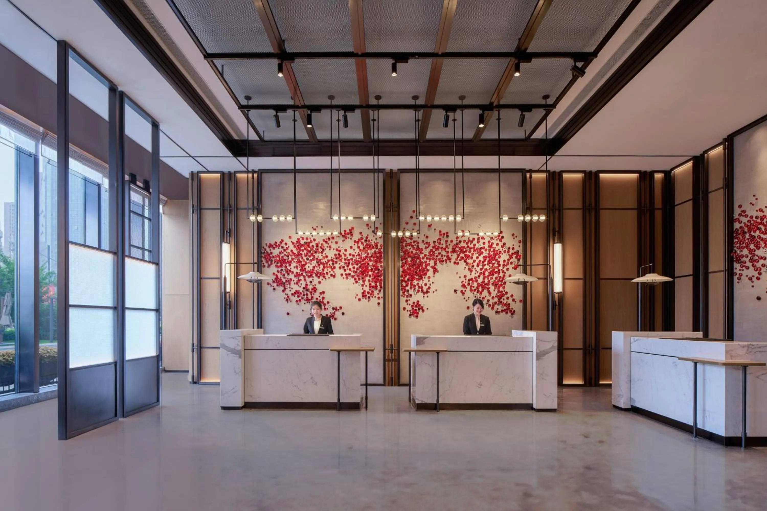 Lobby or reception in Sheraton Taiyuan