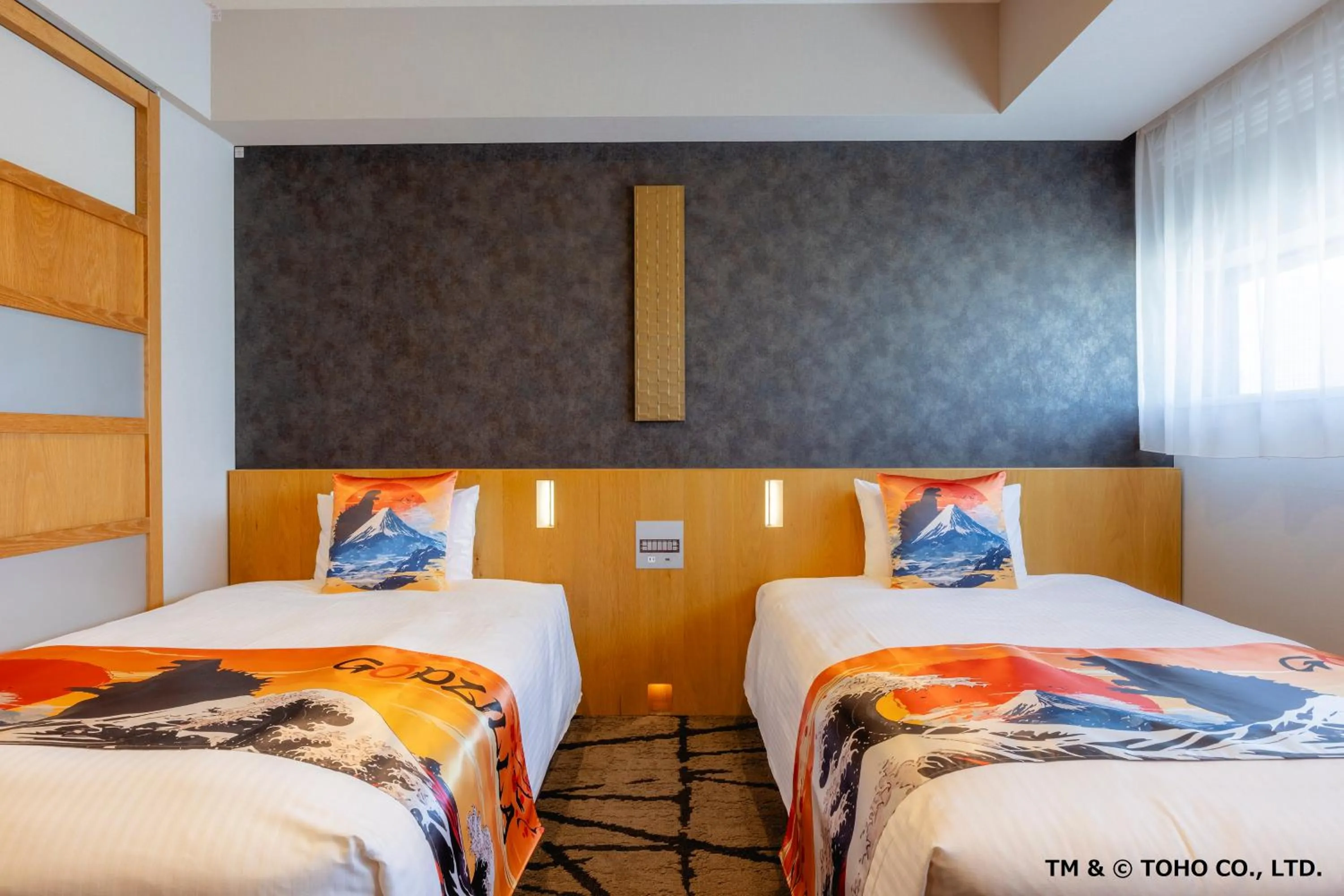 Bed in Hotel Gracery Shinjuku