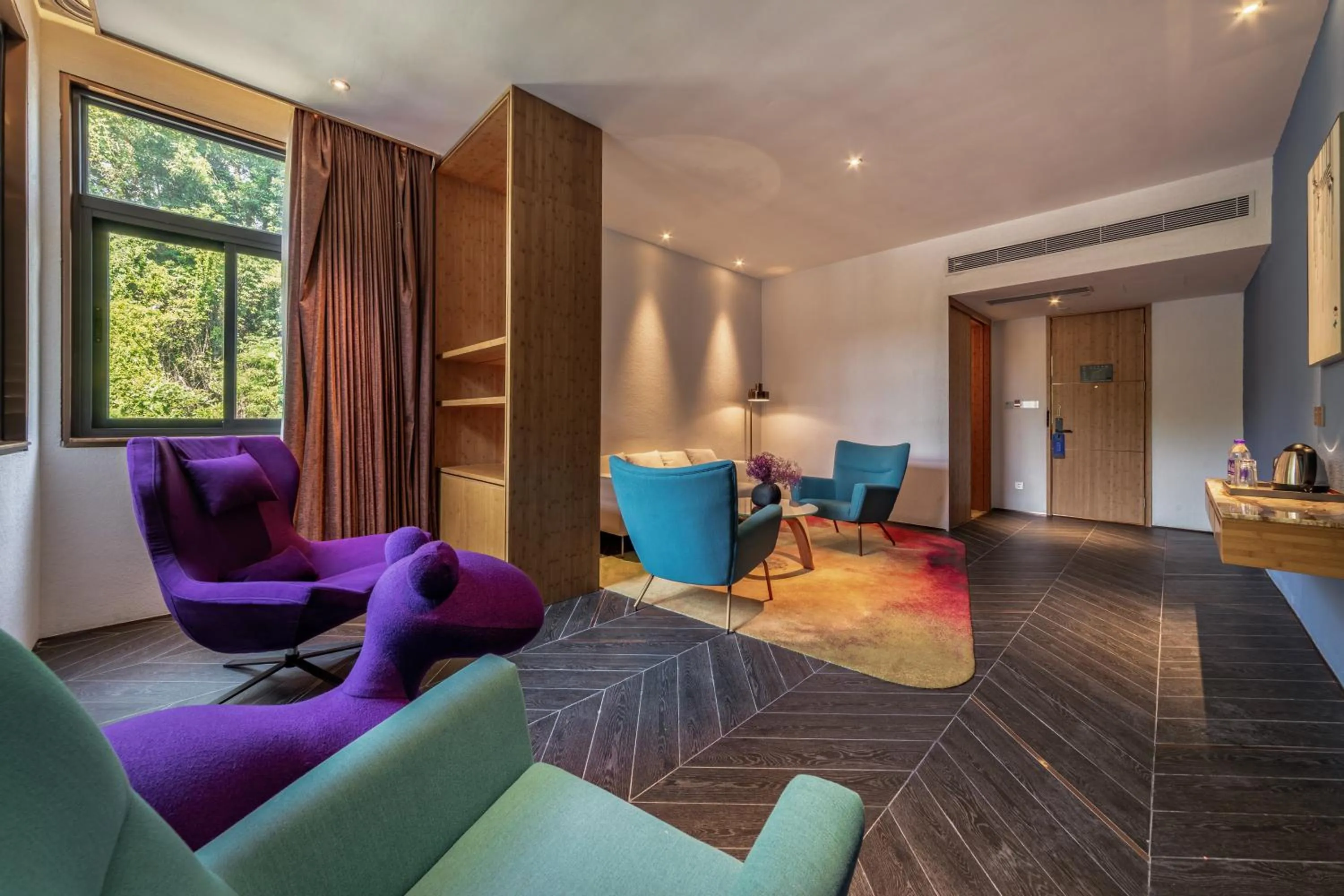 Living room in Nanxianglou Art Hotel