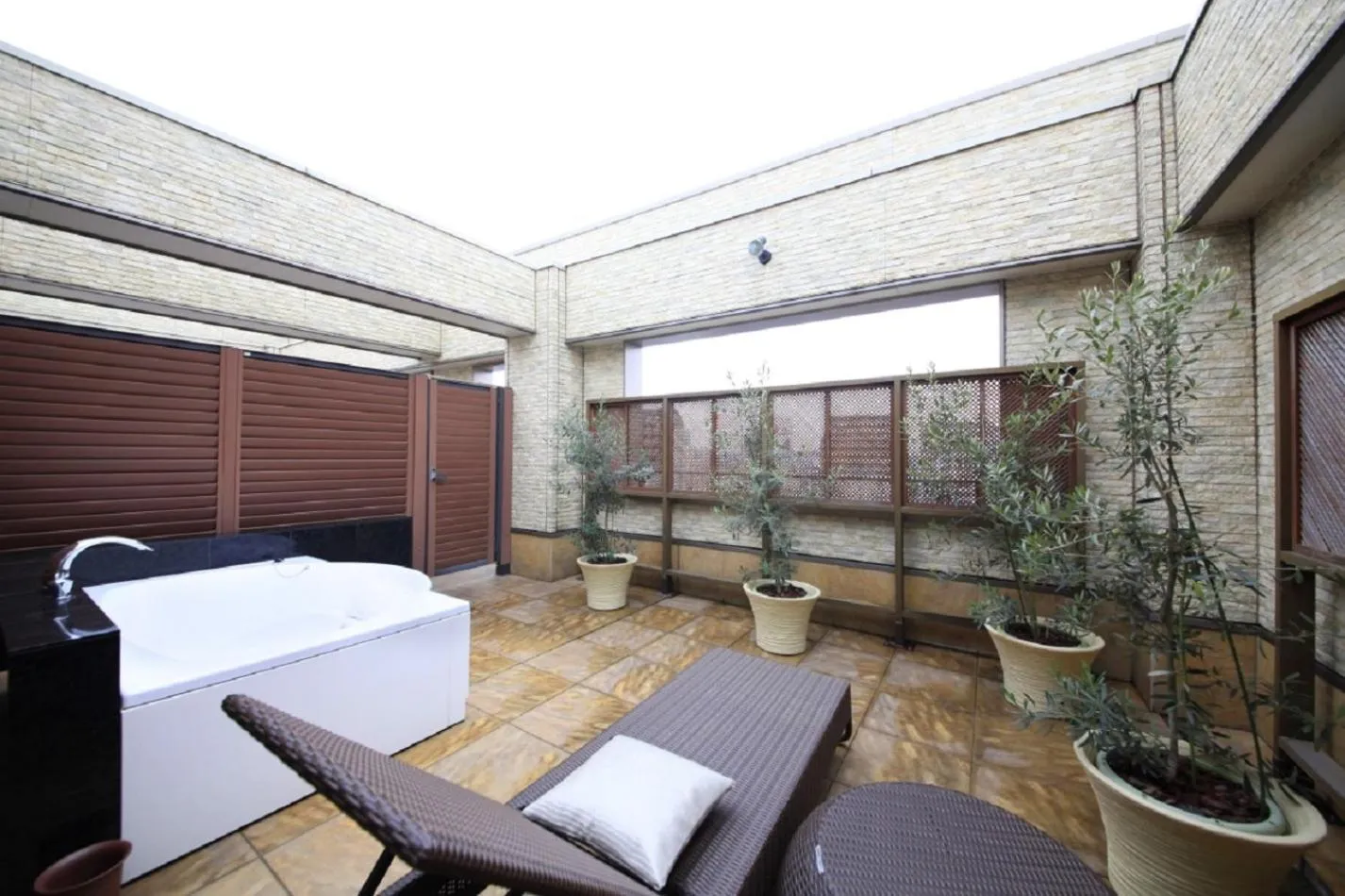 Balcony/Terrace in Hotel Coco Grand Kitasenju