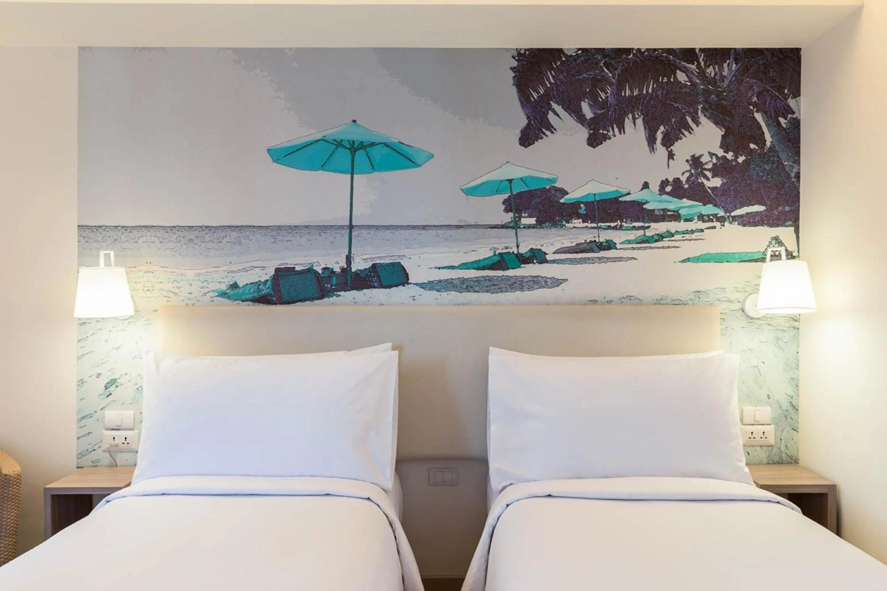 Bed in Travelodge Pattaya