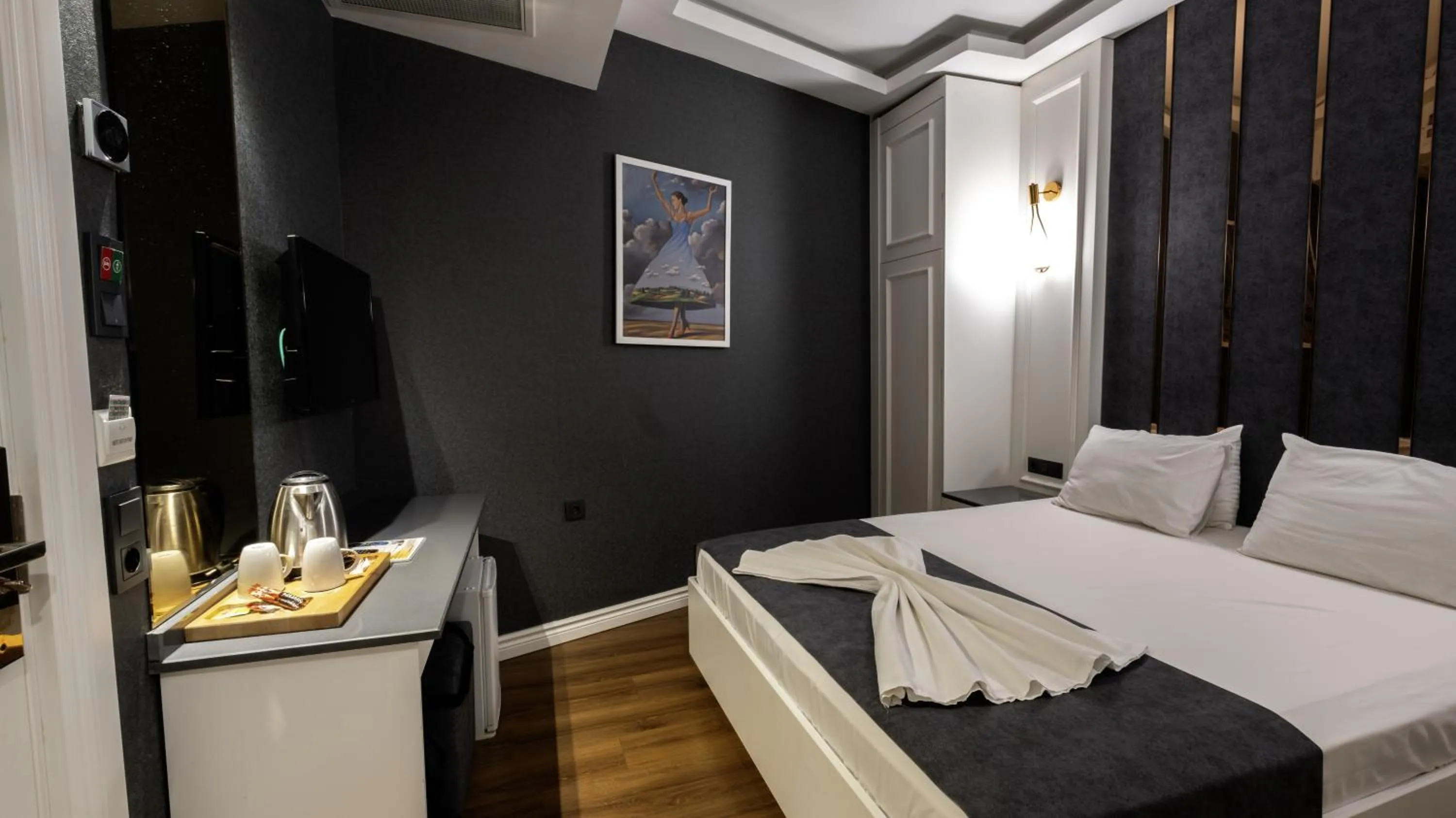 Bed in Mai İnci Otel