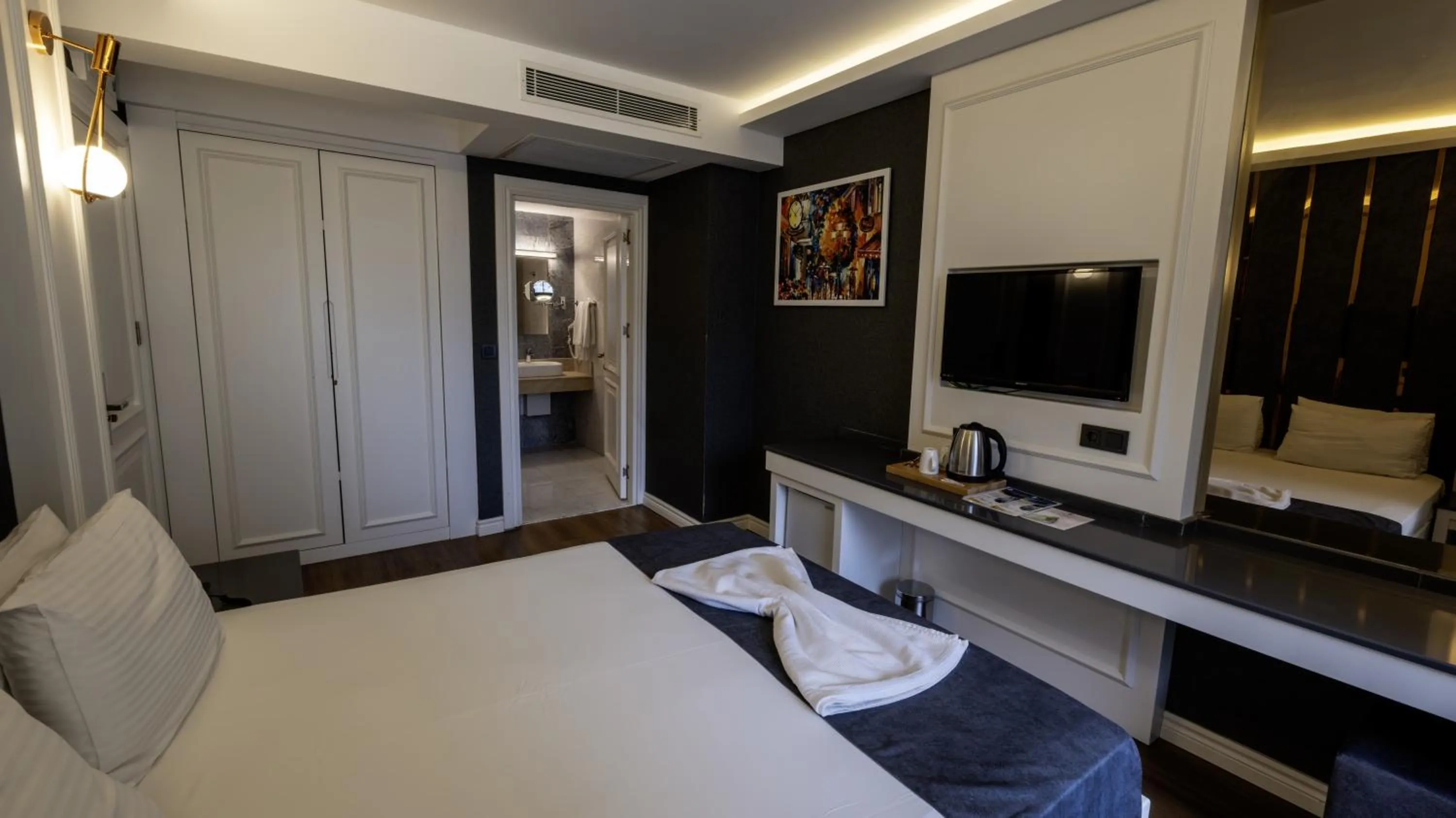 Bed in Mai İnci Otel