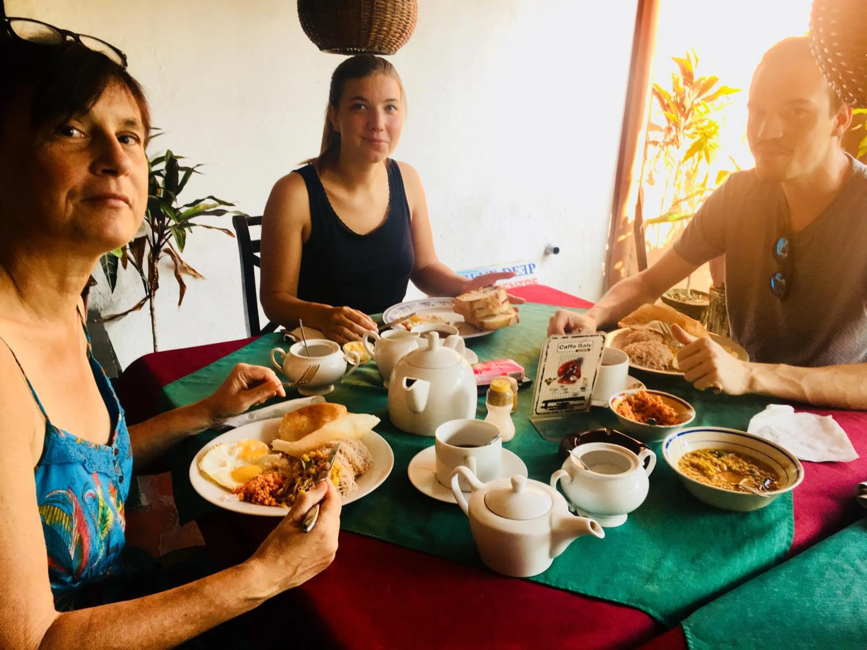 People in Casalanka Hotel