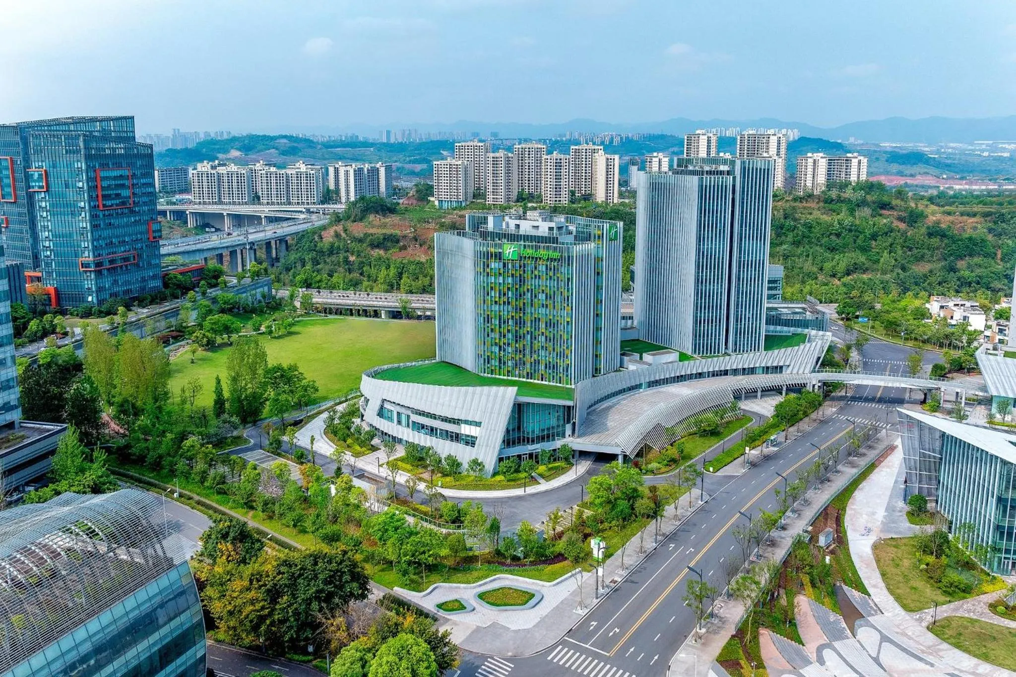 Property building in Holiday Inn Chongqing Data Valley by IHG