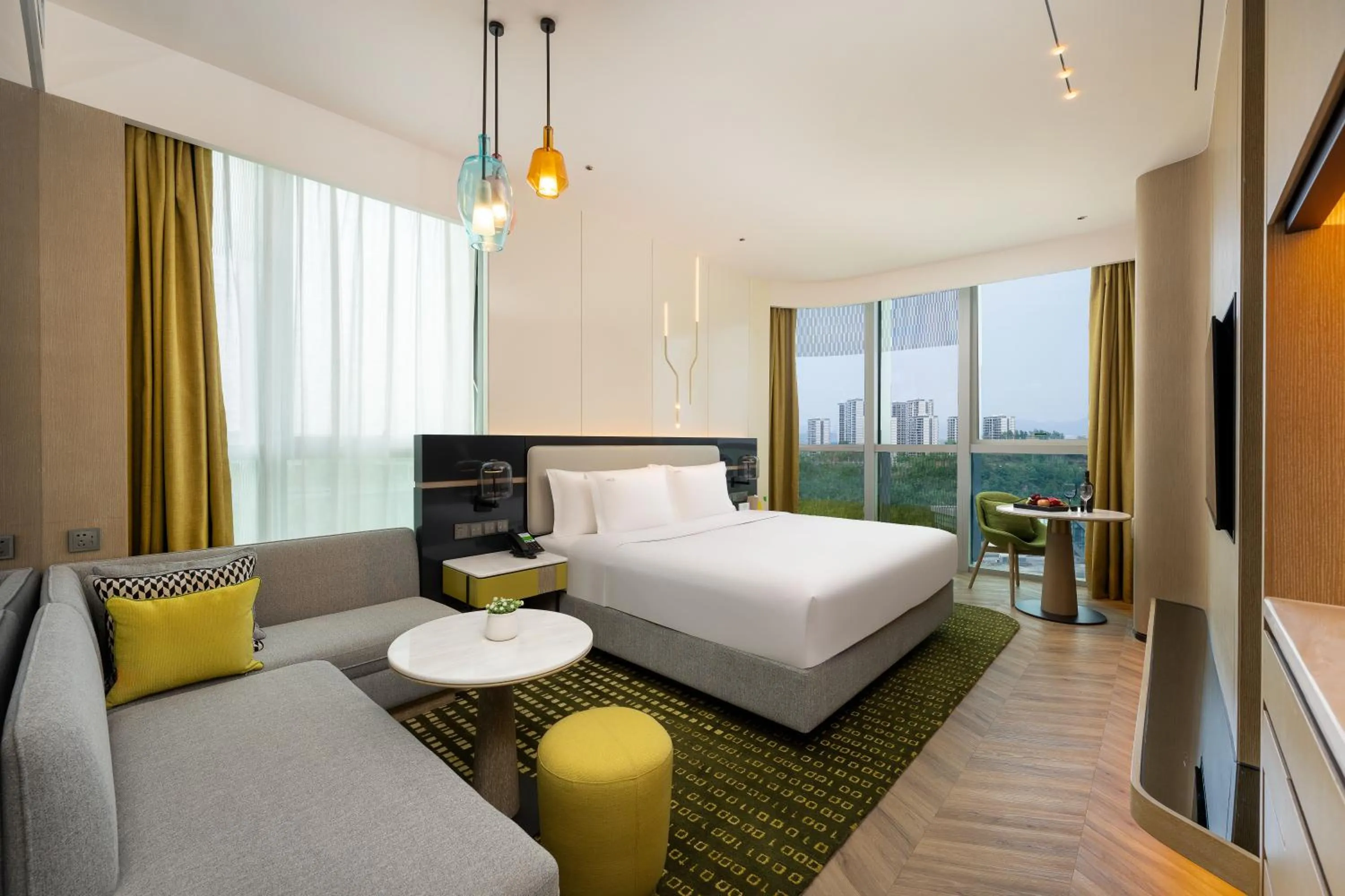 Property building, Bed in Holiday Inn Chongqing Data Valley by IHG