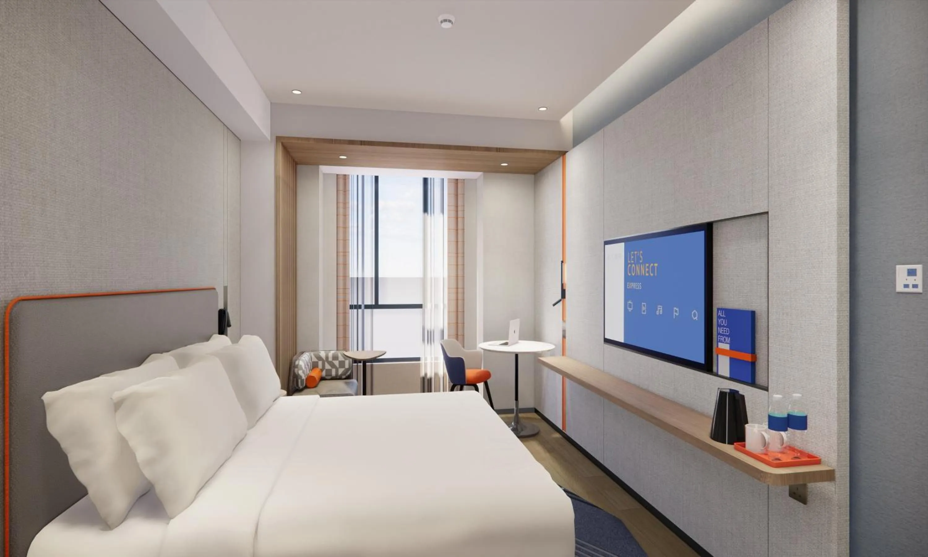 Photo of the whole room in Holiday Inn Express Xi'an Aerospace Town by IHG