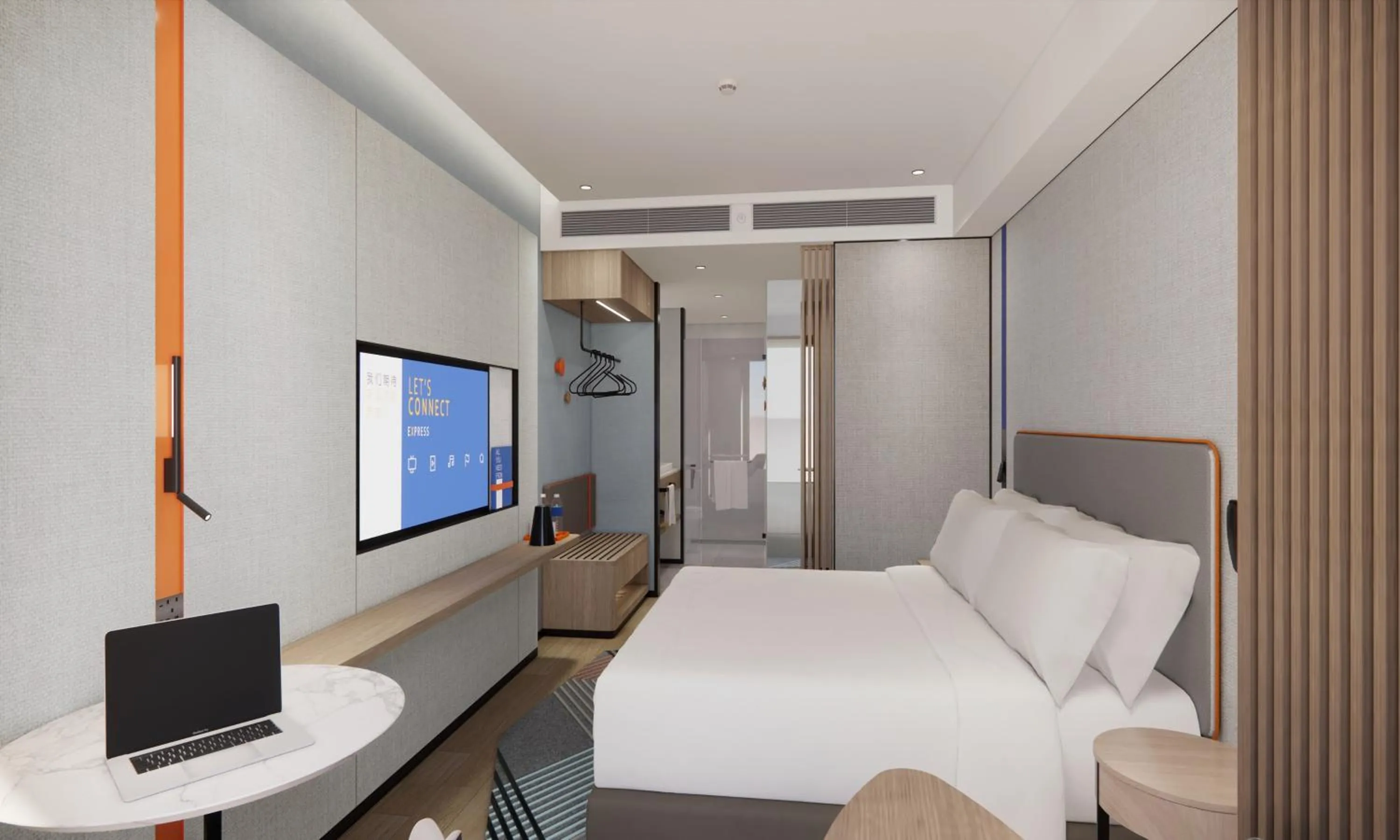 Photo of the whole room in Holiday Inn Express Xi'an Aerospace Town by IHG