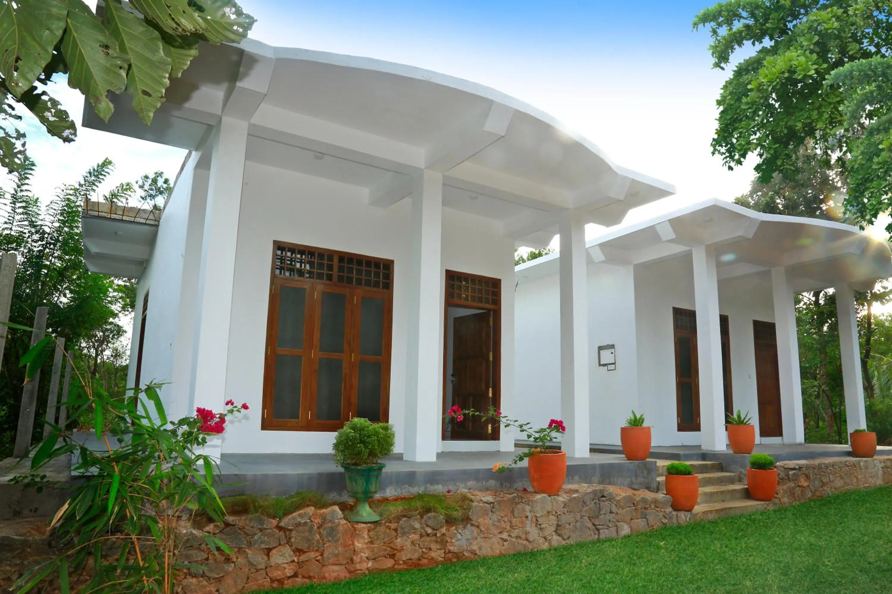 Garden view in Shine Park