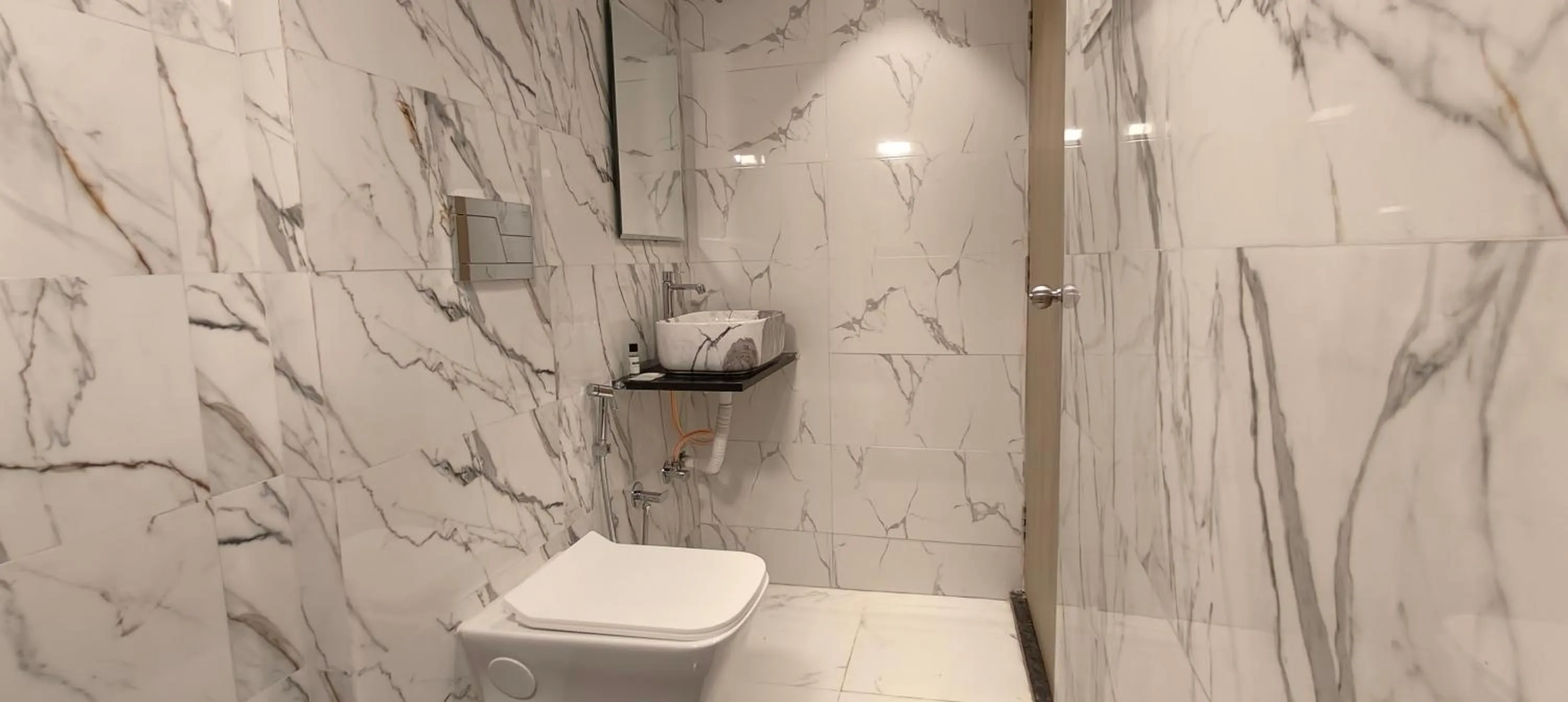 Toilet in Grand Dyad Hotel - Near Kokilaben Hospital Andheri West