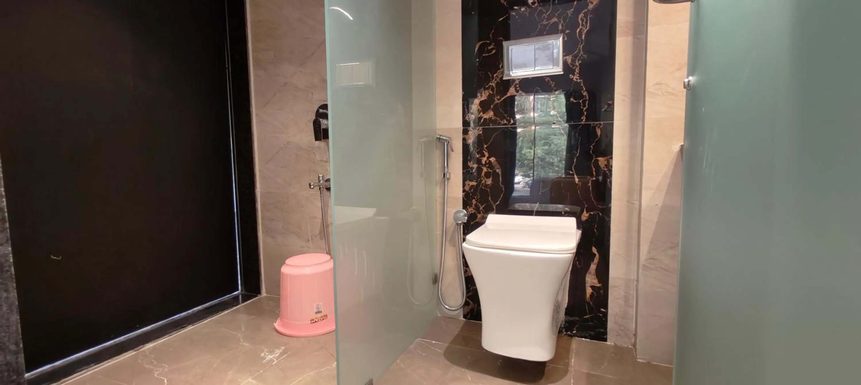 Shower in Grand Dyad Hotel - Near Kokilaben Hospital Andheri West