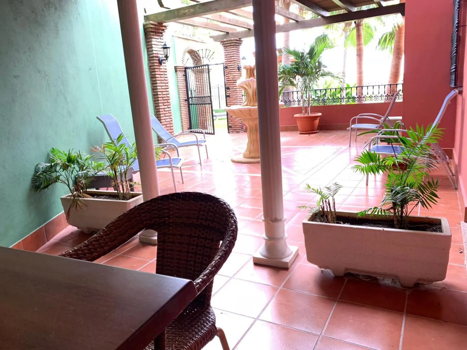Balcony/Terrace in Hotel Villa San Francisco